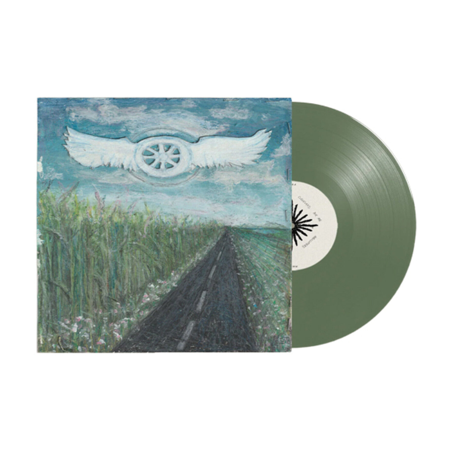 Squirrel Flower - Say a Prayer to the Gods of Getting Going (Sage Vinyl) — vinyl LP album cover