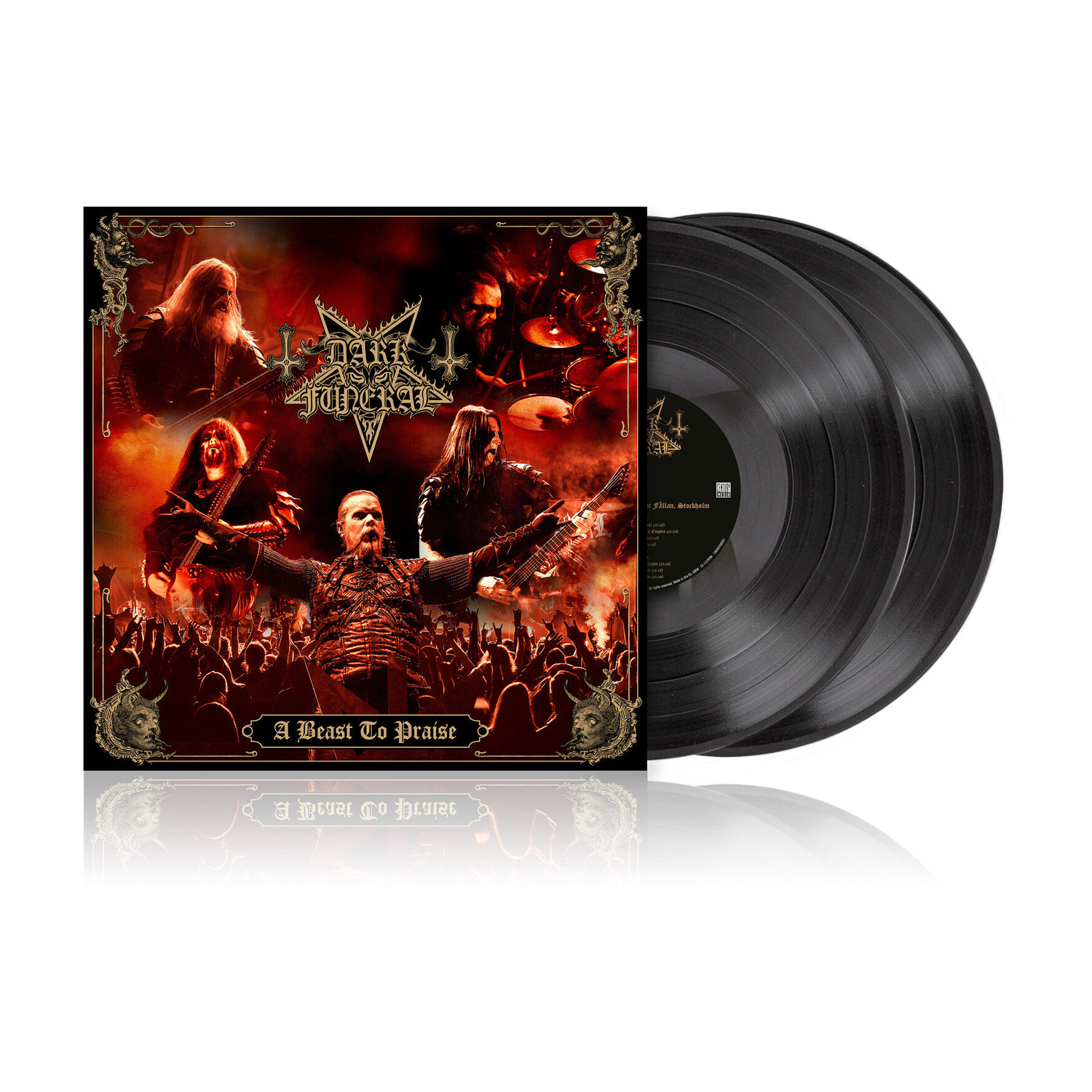 Dark Funeral - A Beast To Praise — vinyl LP album cover