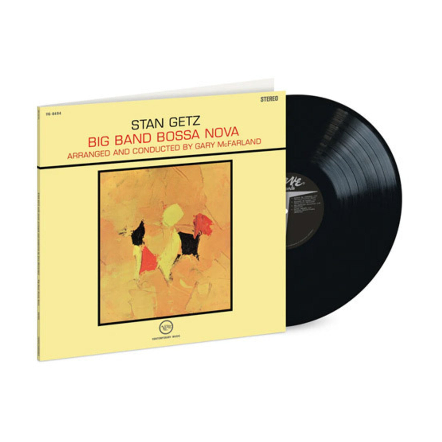 Stan Getz - Big Band Bossa Nova (Verve Acoustic Sounds Series) — vinyl LP album cover