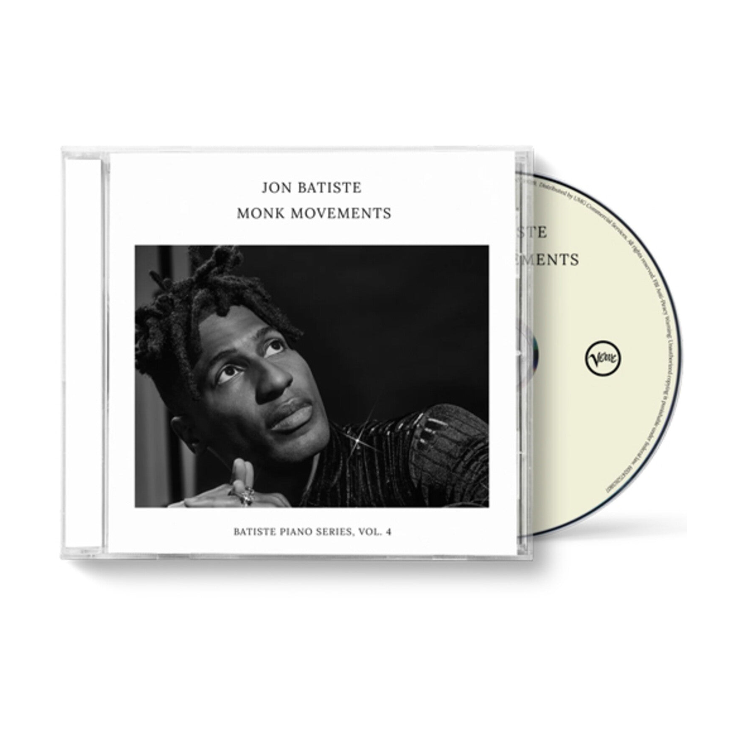 Jon Batiste - Monk Movements (CD) — CD album cover