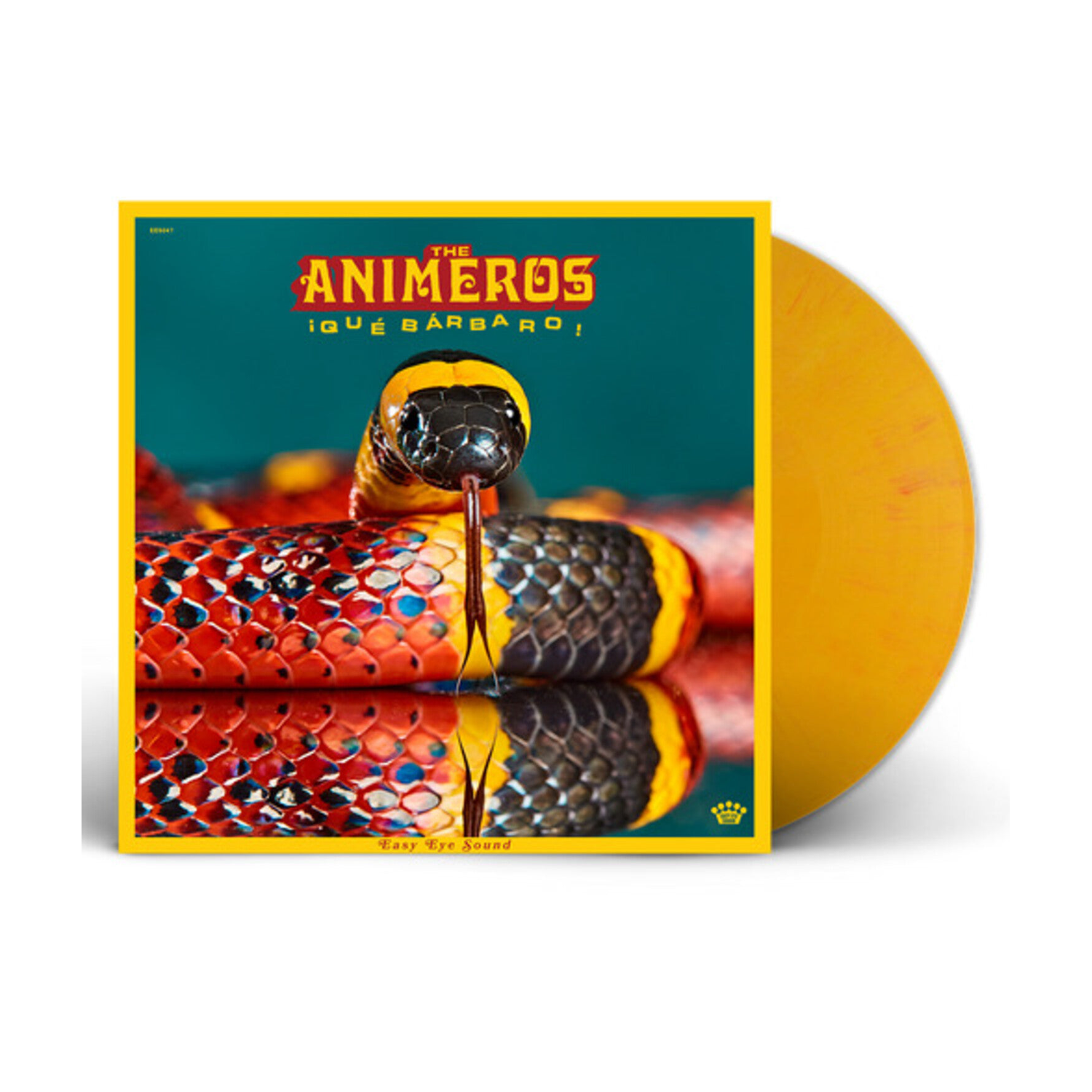 Animeros - Que Barbaro (Orange Vinyl) — vinyl LP album cover