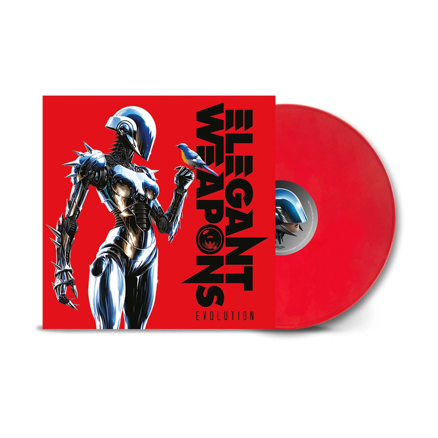 Elegant Weapons - Evolution (Red Vinyl) — vinyl LP album cover