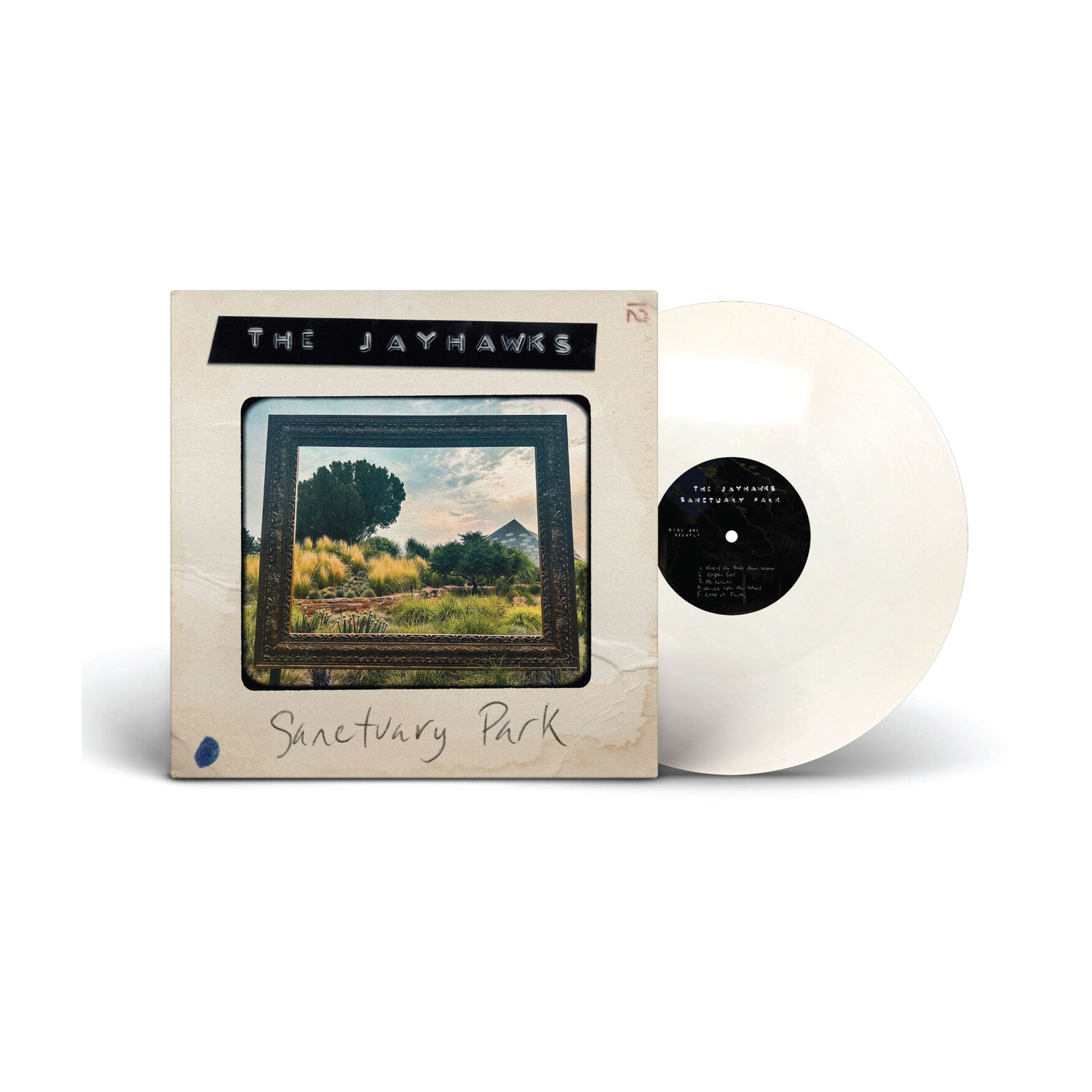 Jayhawks - Sanctuary Park (White Vinyl) — vinyl LP album cover