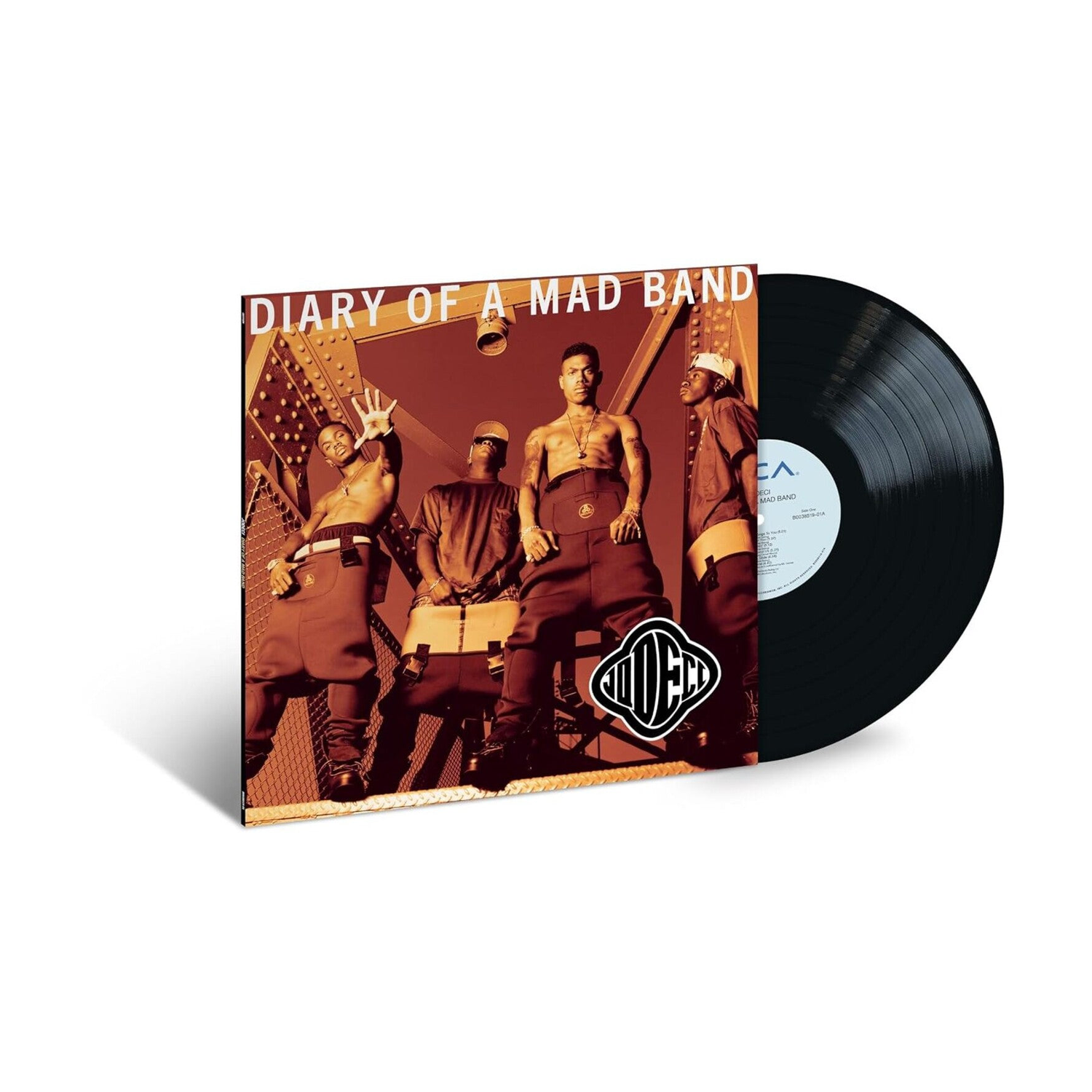 Jodeci - Diary Of A Mad Band — vinyl LP album cover