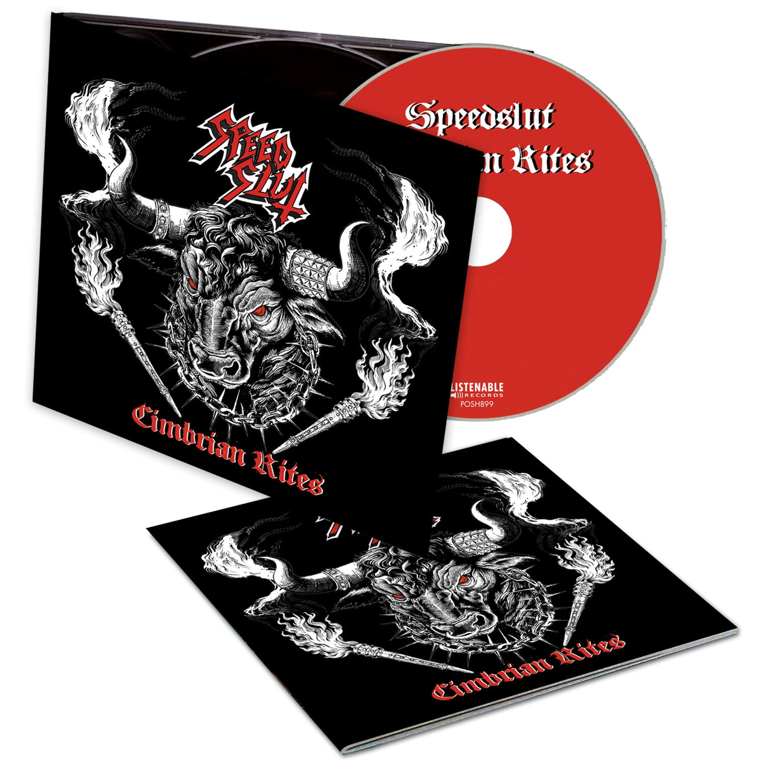 Speedslut - Cimbrian Rites (CD) — CD album cover