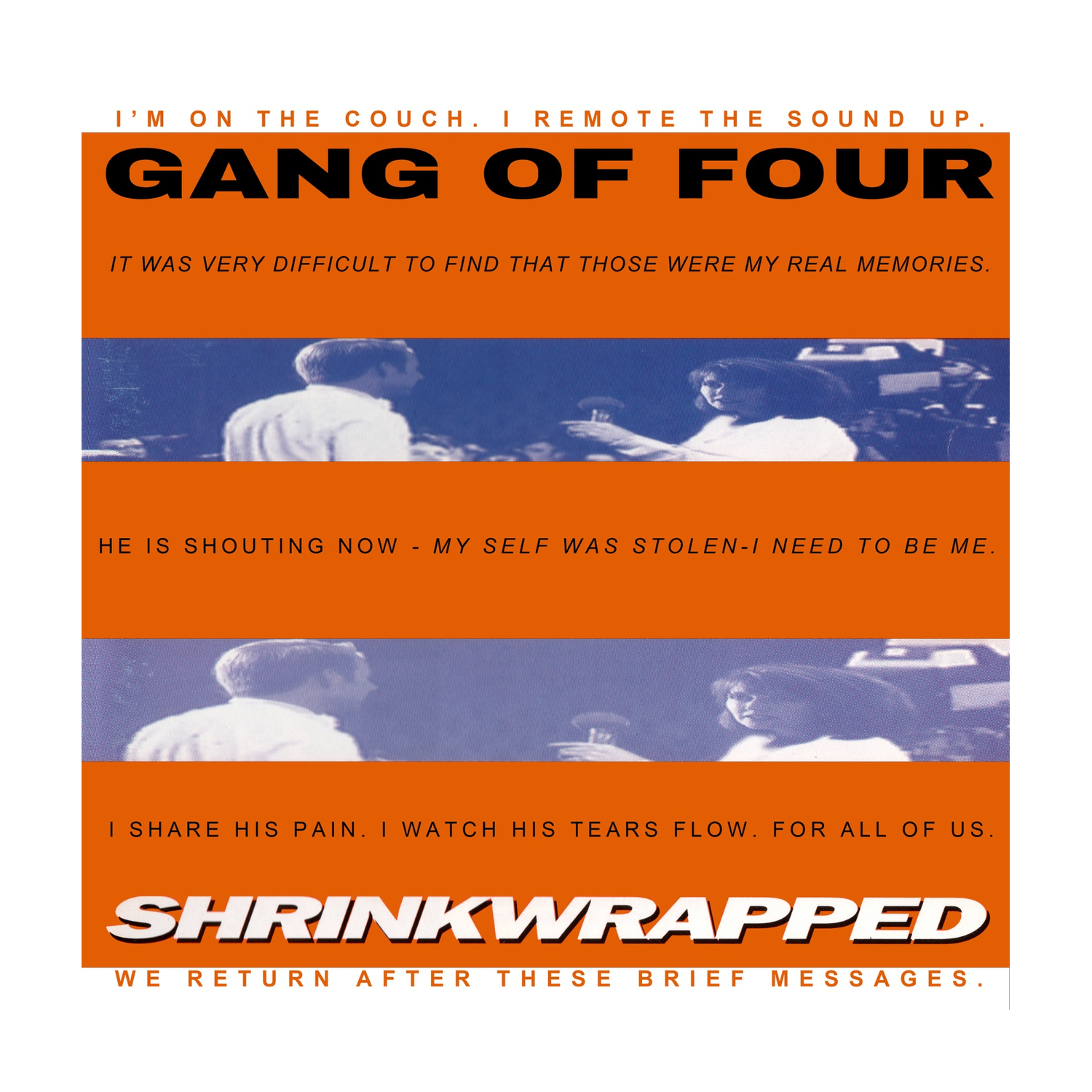 Gang of Four - Shrinkwrapped — vinyl LP album cover