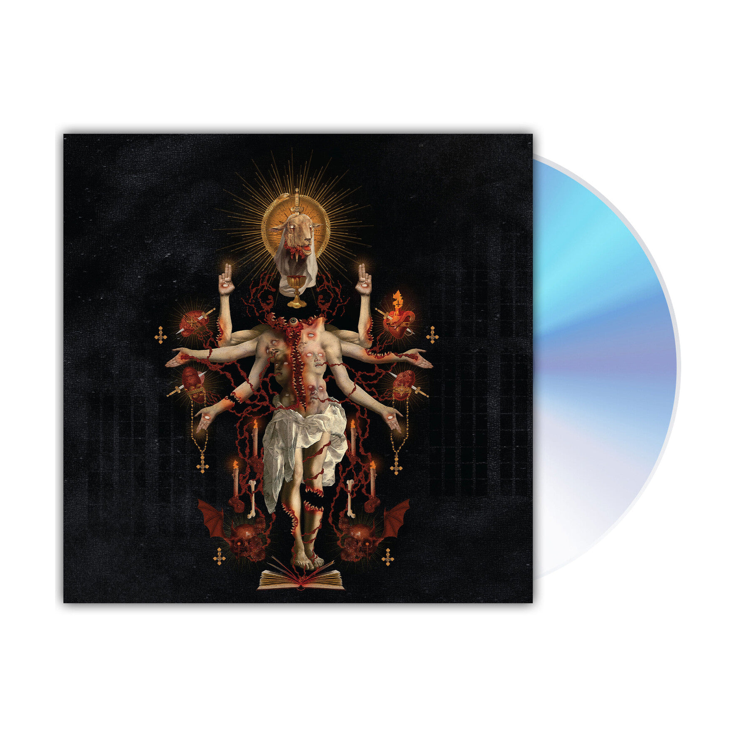 Satanic Planet - Dead Deities (CD) — CD album cover