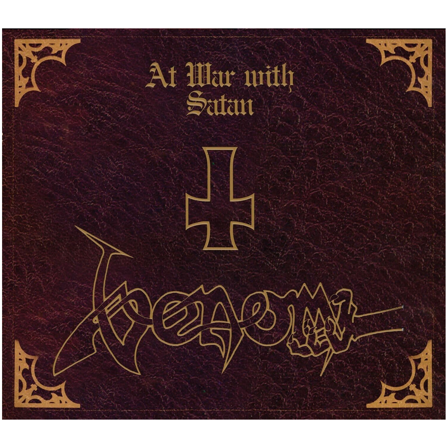 Venom - At War with Satan (CD) — CD album cover