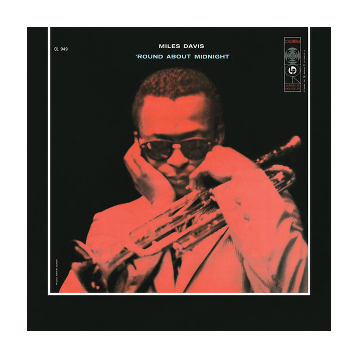 Miles Davis - Round About Midnight — vinyl LP album cover