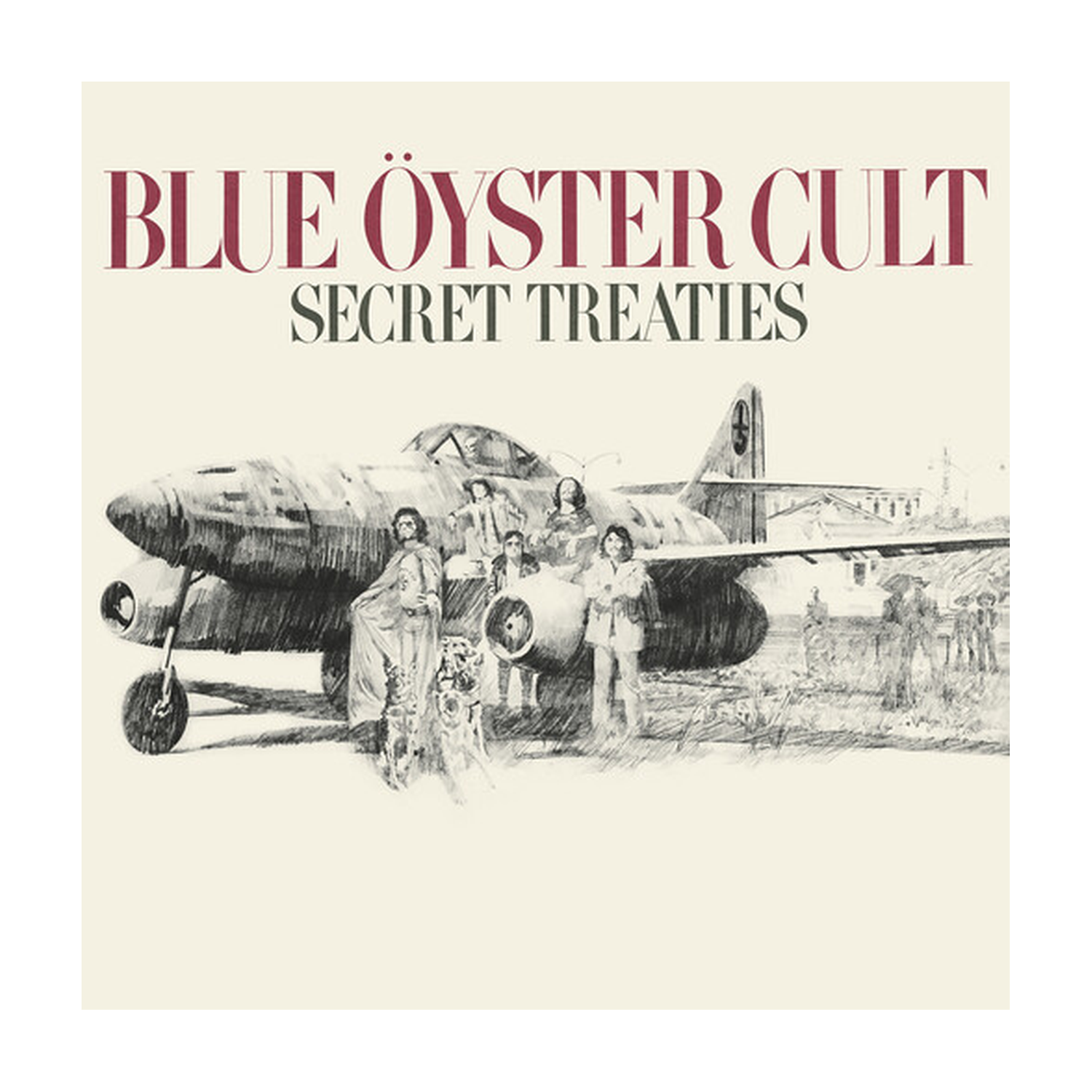 Blue Oyster Cult - Secret Treaties (CD) — CD album cover