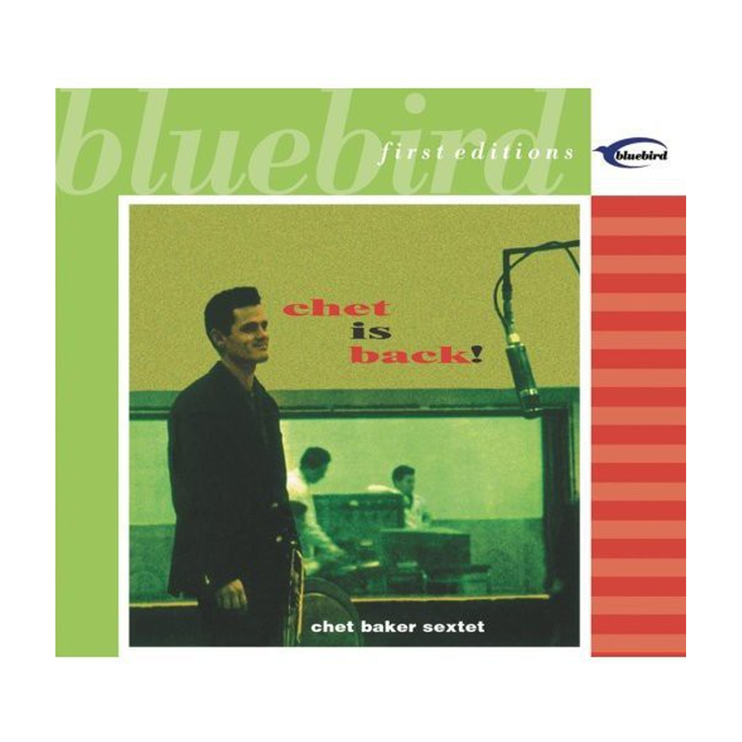 Chet Baker - Chet IS Back (CD) — CD album cover