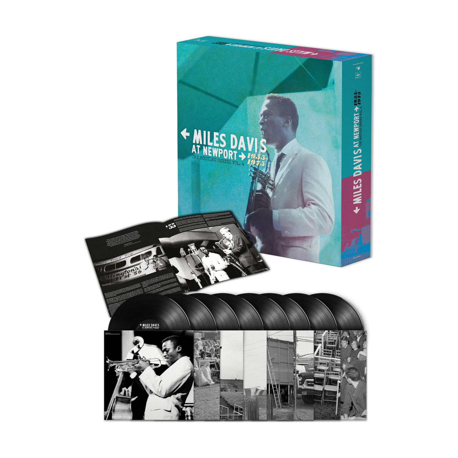 Miles Davis - Miles At Newport 1955-1975 (Bootleg Series 4) - Deluxe 180-Gram Black Vinyl Boxset 8xLP