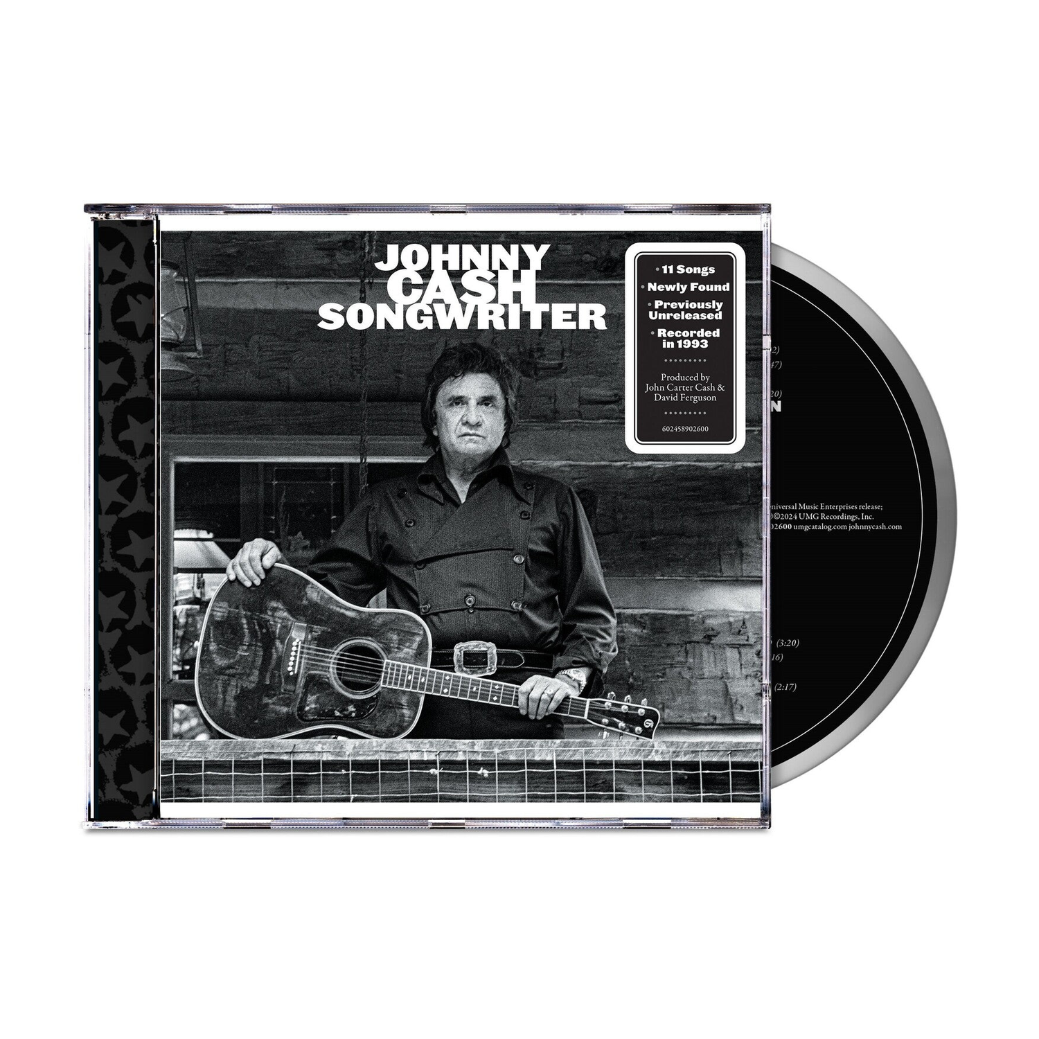 Johnny Cash - Songwriter (CD) — CD album cover