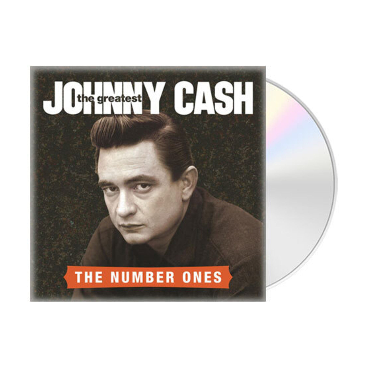 Johnny Cash - The Greatest: Number One's (CD) — CD album cover