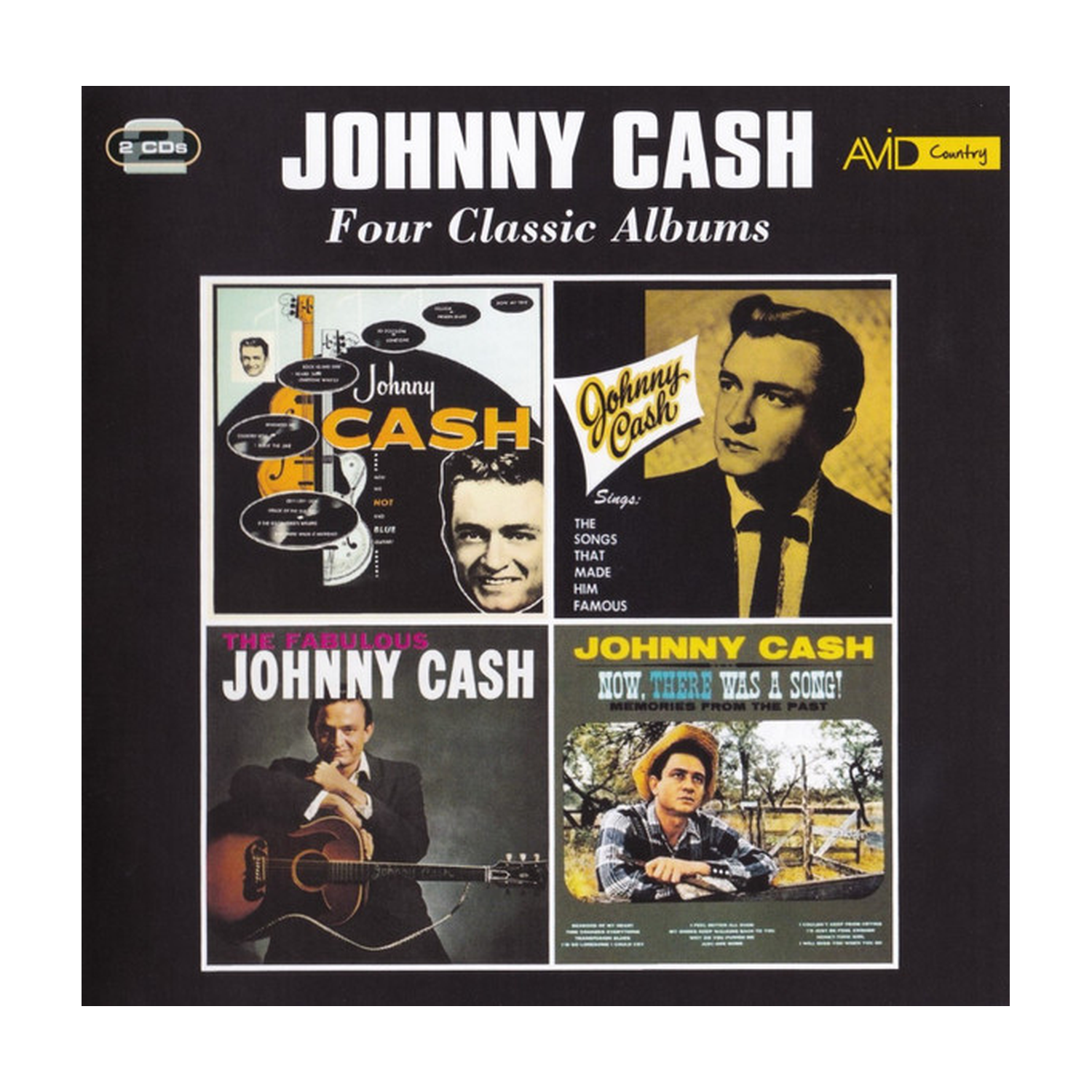 Johnny Cash - Four Classic Albums (CD)