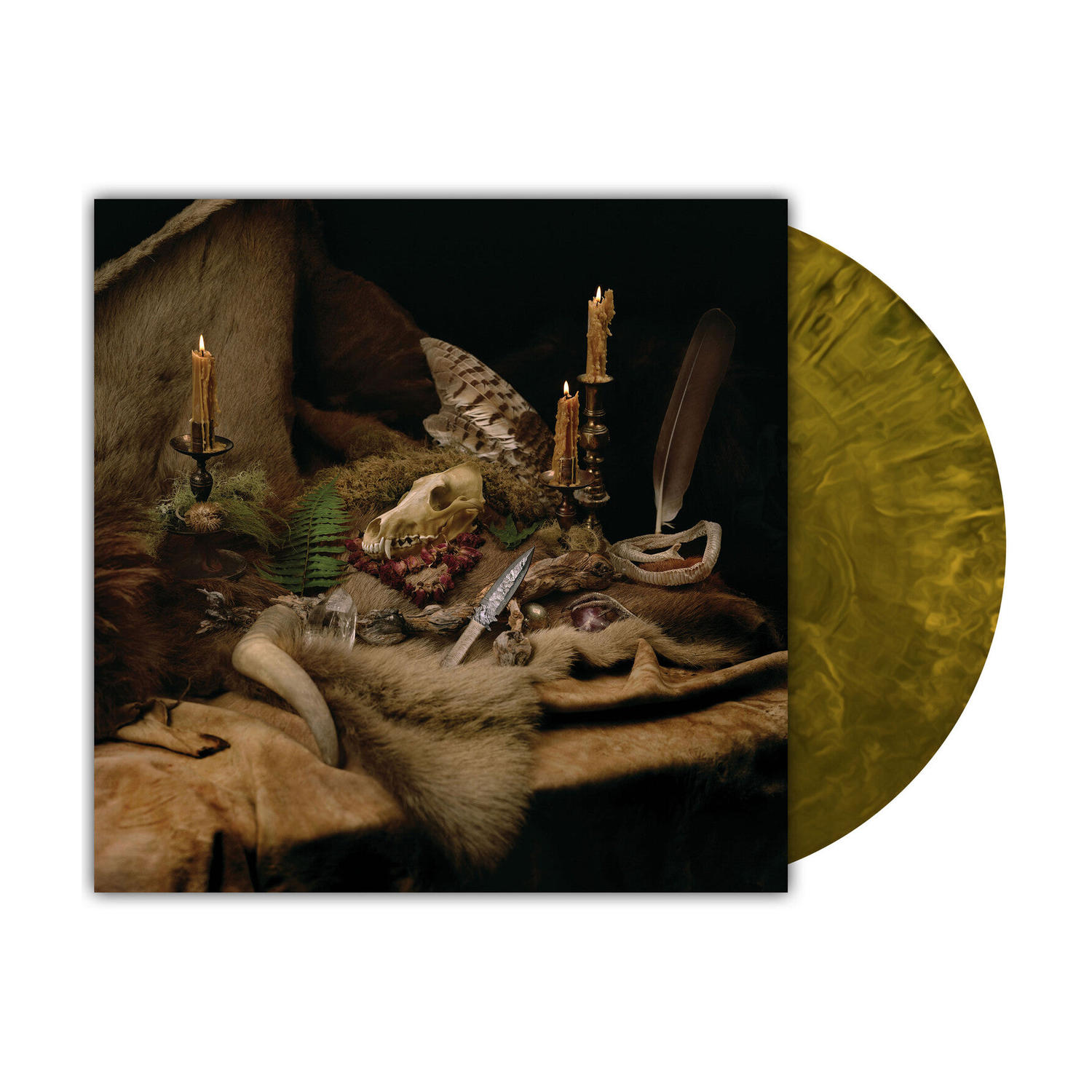 Wolves in the Throne Room - Primordial Arcana (Gold Vinyl) — vinyl LP album cover