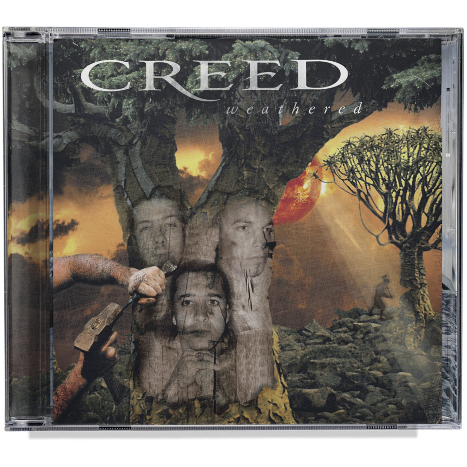 Creed - Weathered (Anniversary Edition) (CD) — CD album cover