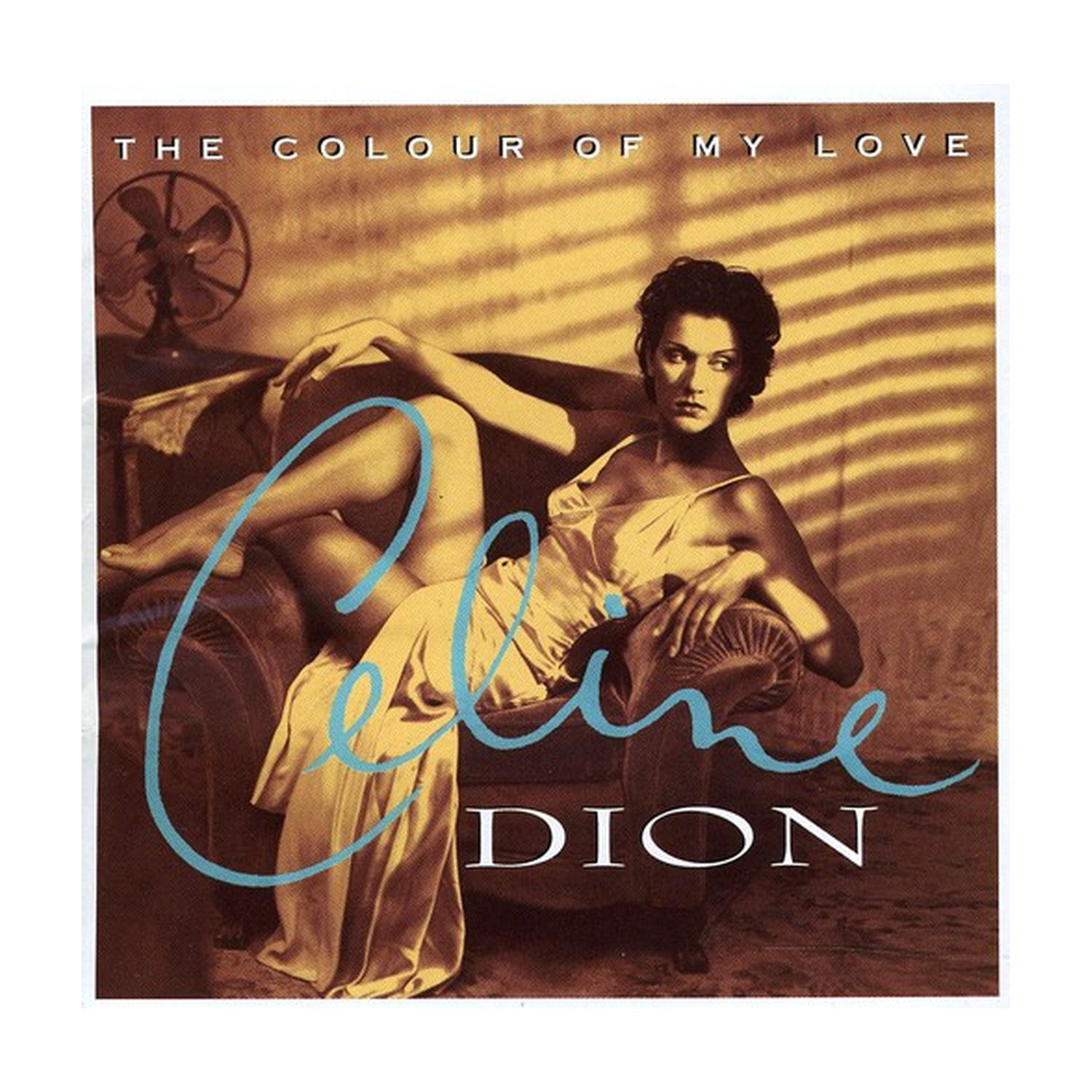 Celine Dion - Colour of MY Love (CD) — CD album cover