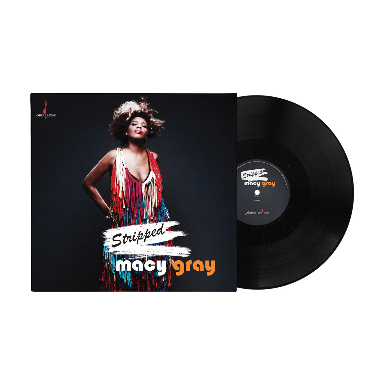 Macy Gray - Stripped - 180G One-Step Pressing Vinyl LP — vinyl LP album cover