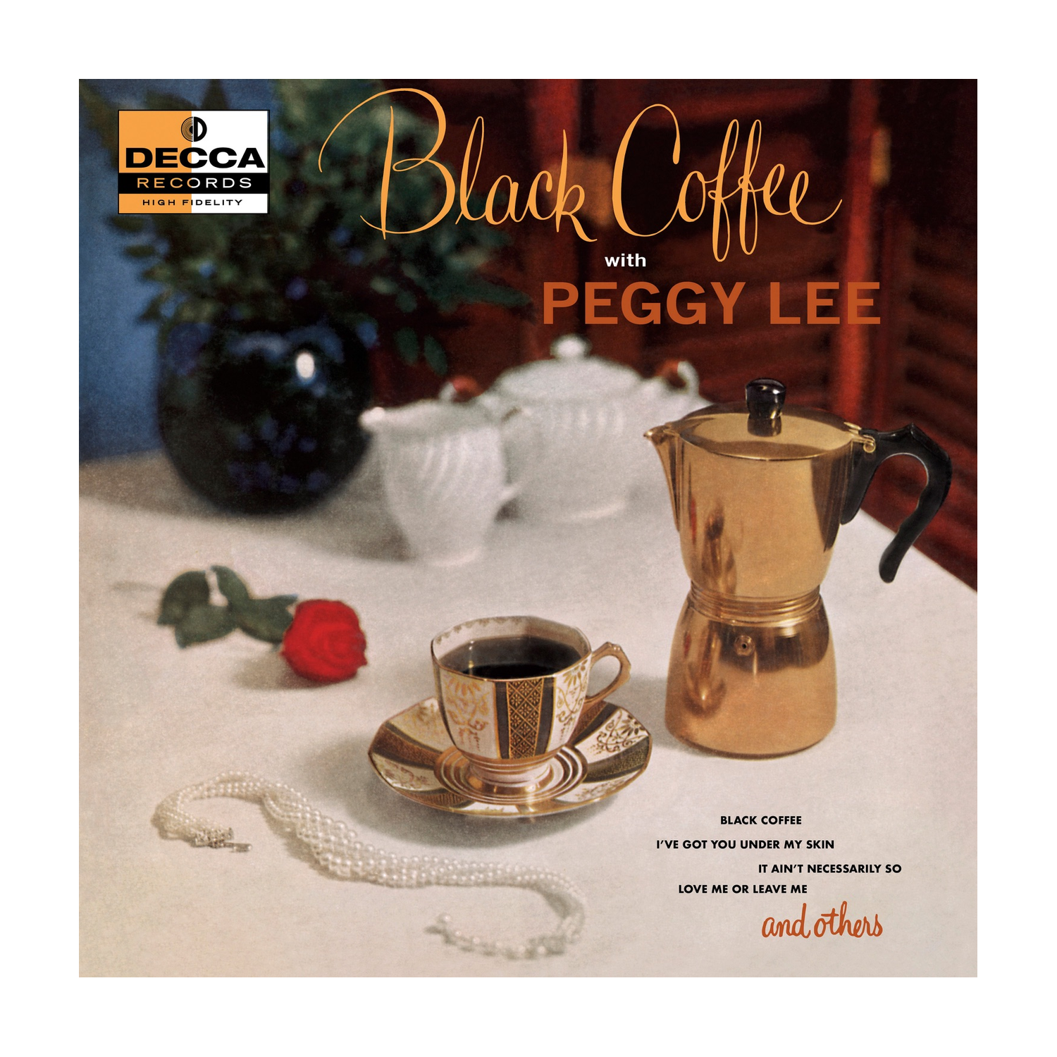 Peggy Lee - Black Coffee (CD) — CD album cover