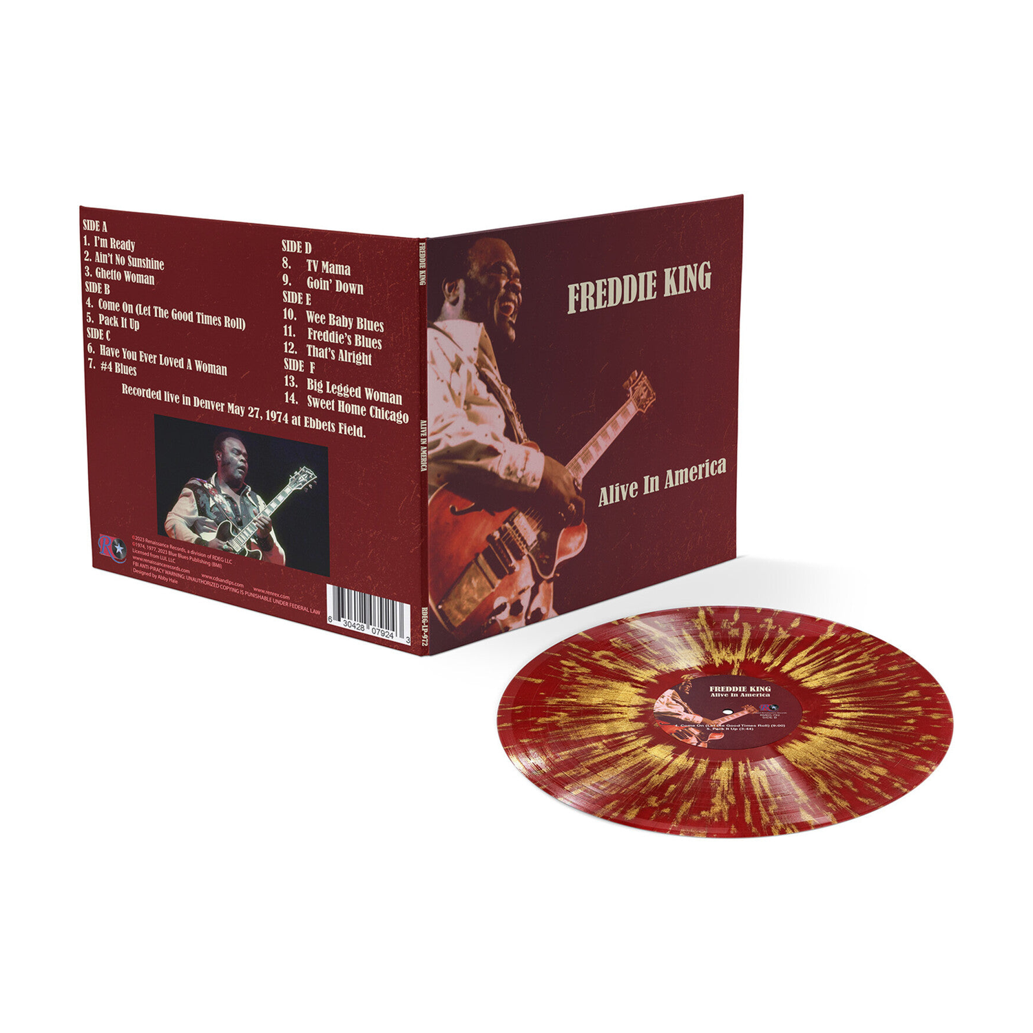 Red 3xLP (Red Gold Vinyl) — vinyl LP album cover