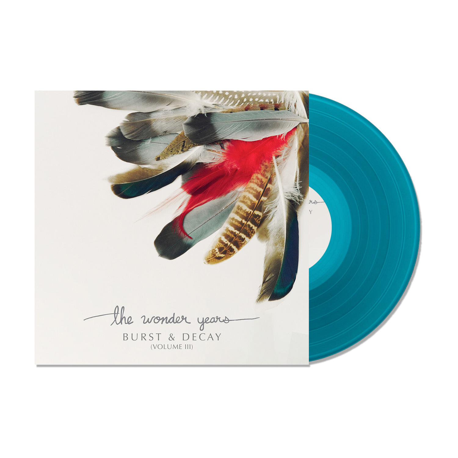 The Wonder Years - Burst & Decay - Volume III (Blue Vinyl) — vinyl LP album cover