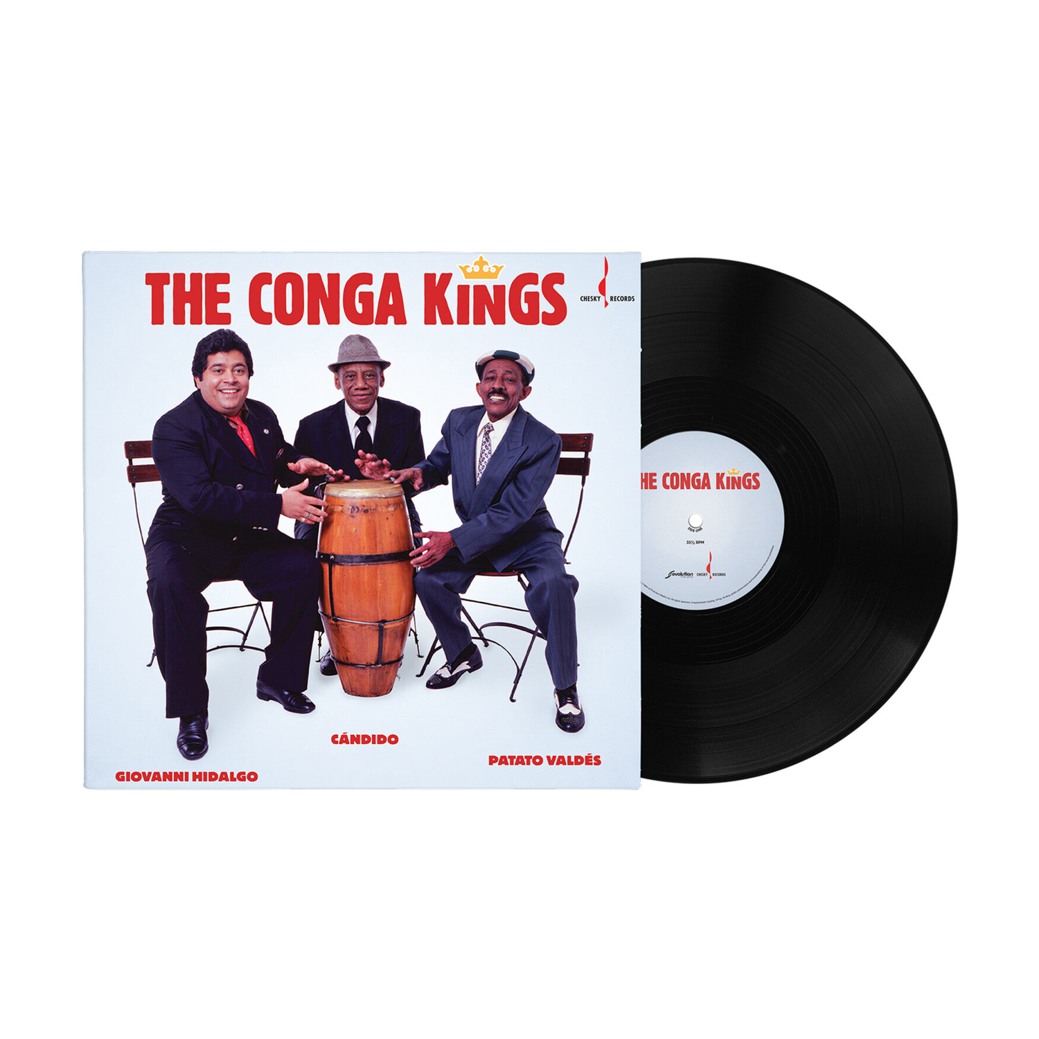  Giovanni Hidalgo - The Conga Kings — vinyl LP album cover