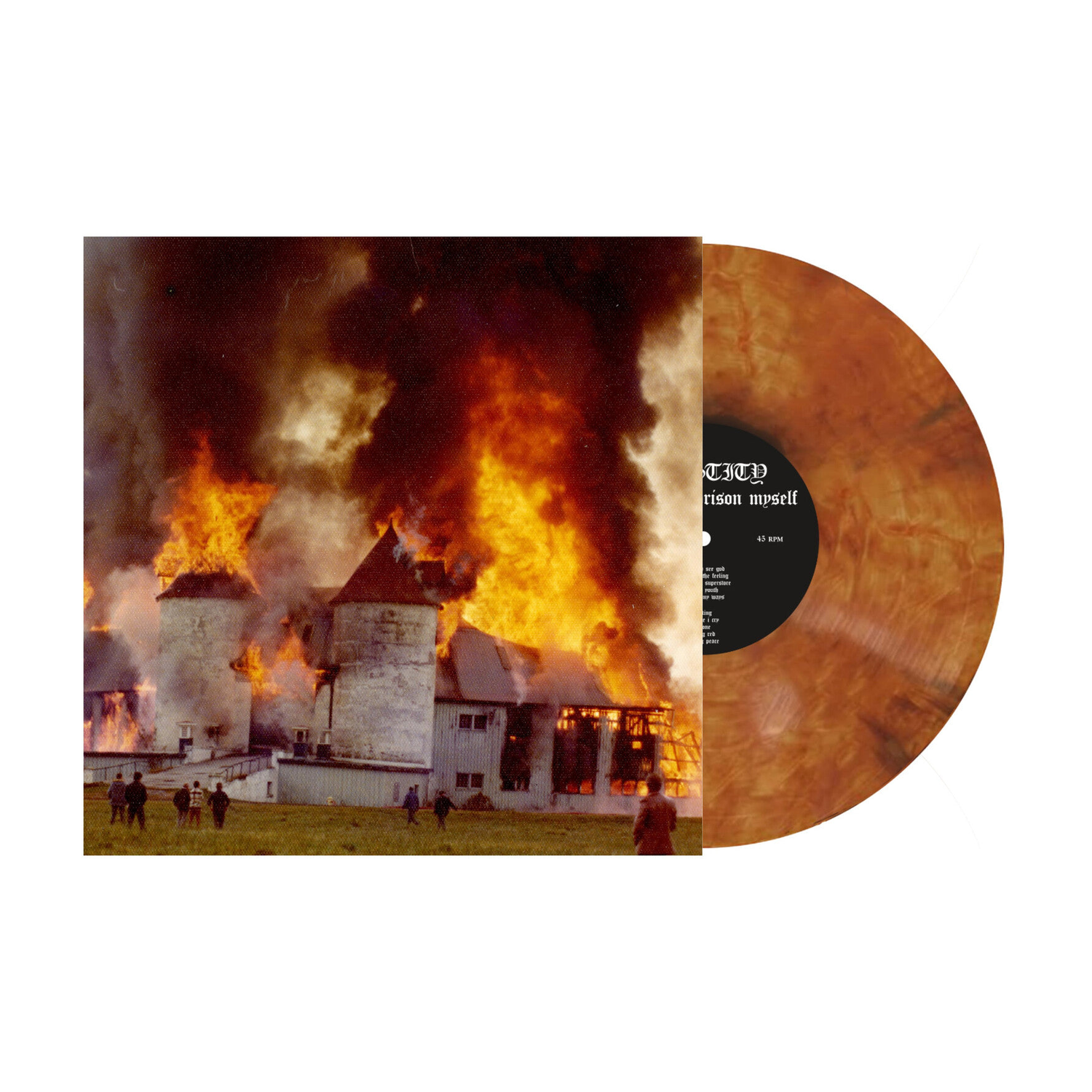 Chastity - I Built This Prison Myself — vinyl LP album cover
