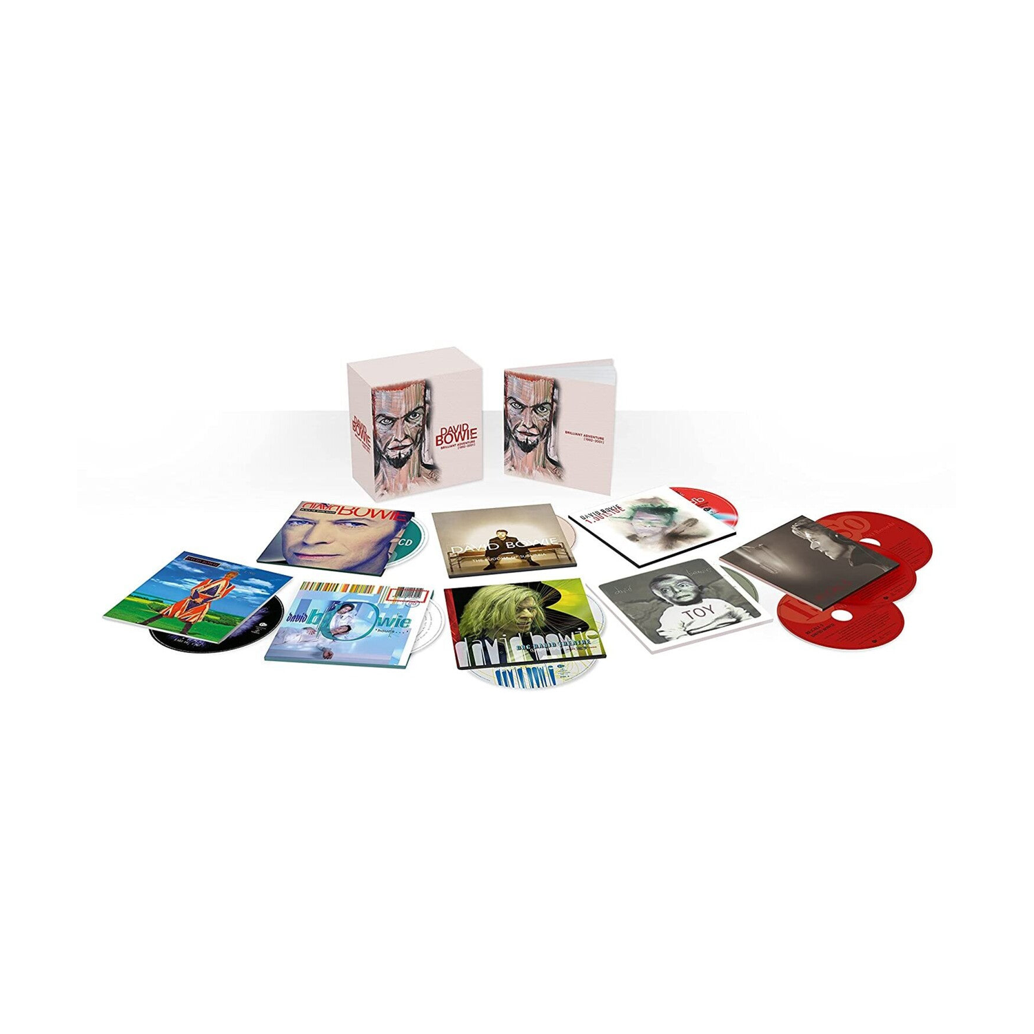 David Bowie - Brilliant Adventure (1992-2001) (CD) — CD album cover