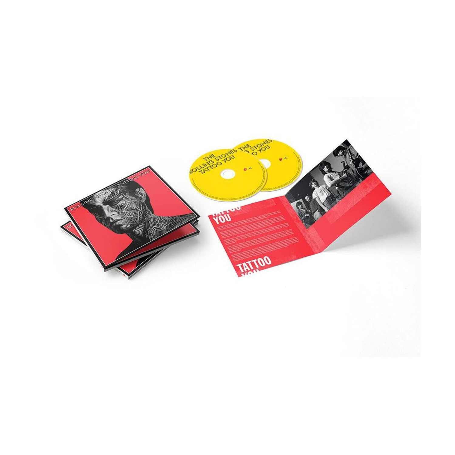 The Rolling Stones - Tattoo You 2xCD (Remastered) — CD album cover