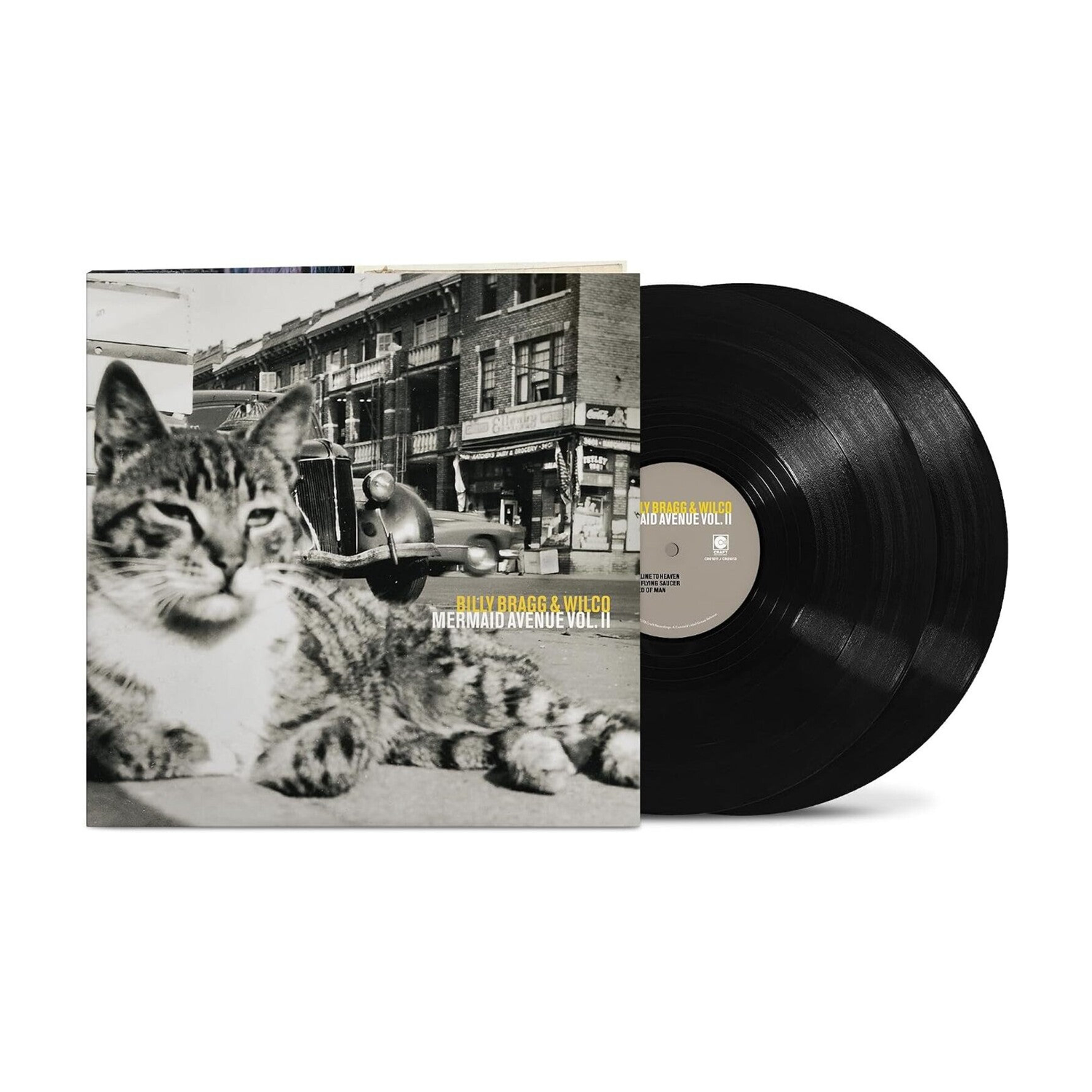 Billy Bragg & Wilco - Mermaid Avenue Vol. II 2xLP — vinyl LP album cover