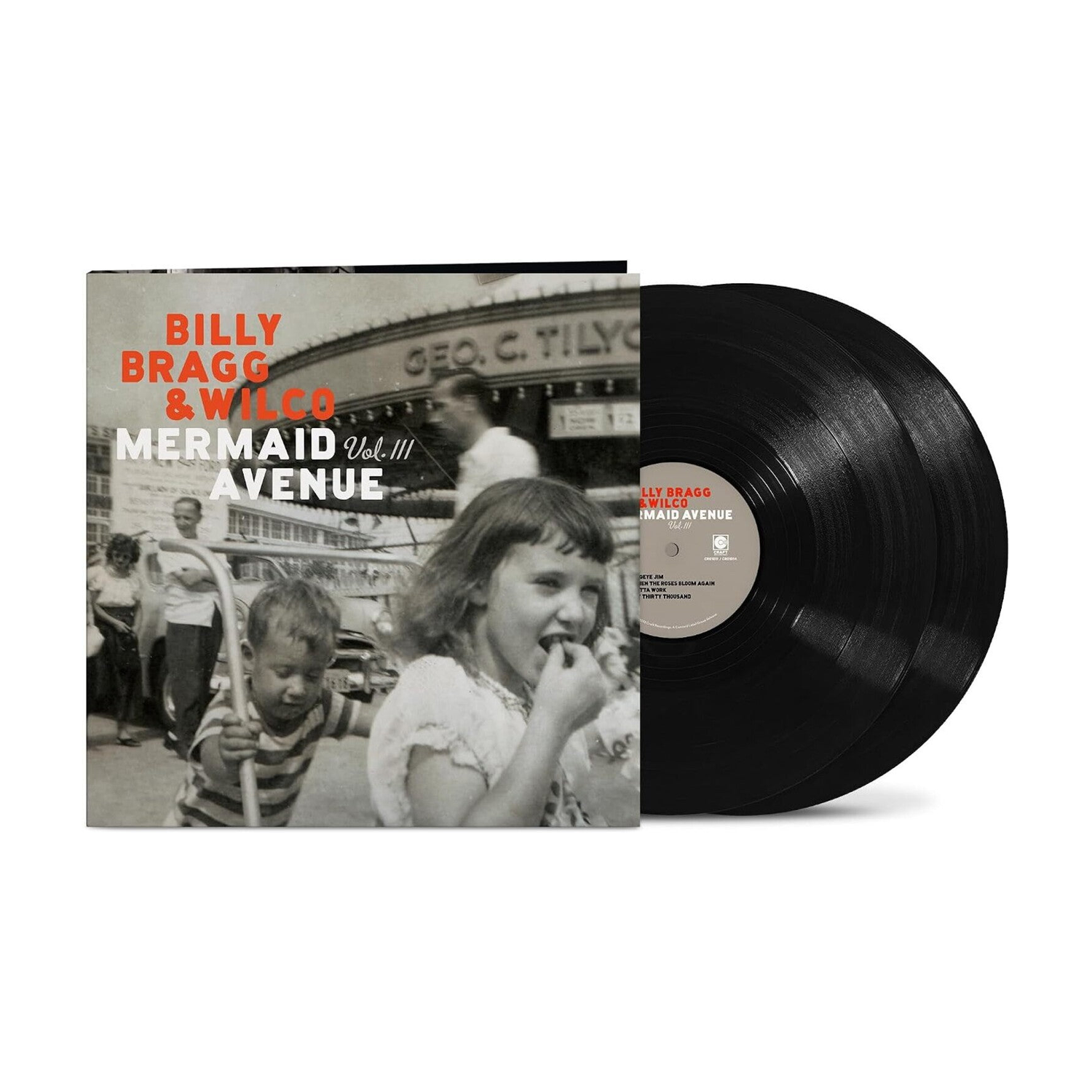 Billy Bragg & Wilco - Mermaid Avenue Vol. III 2xLP — vinyl LP album cover