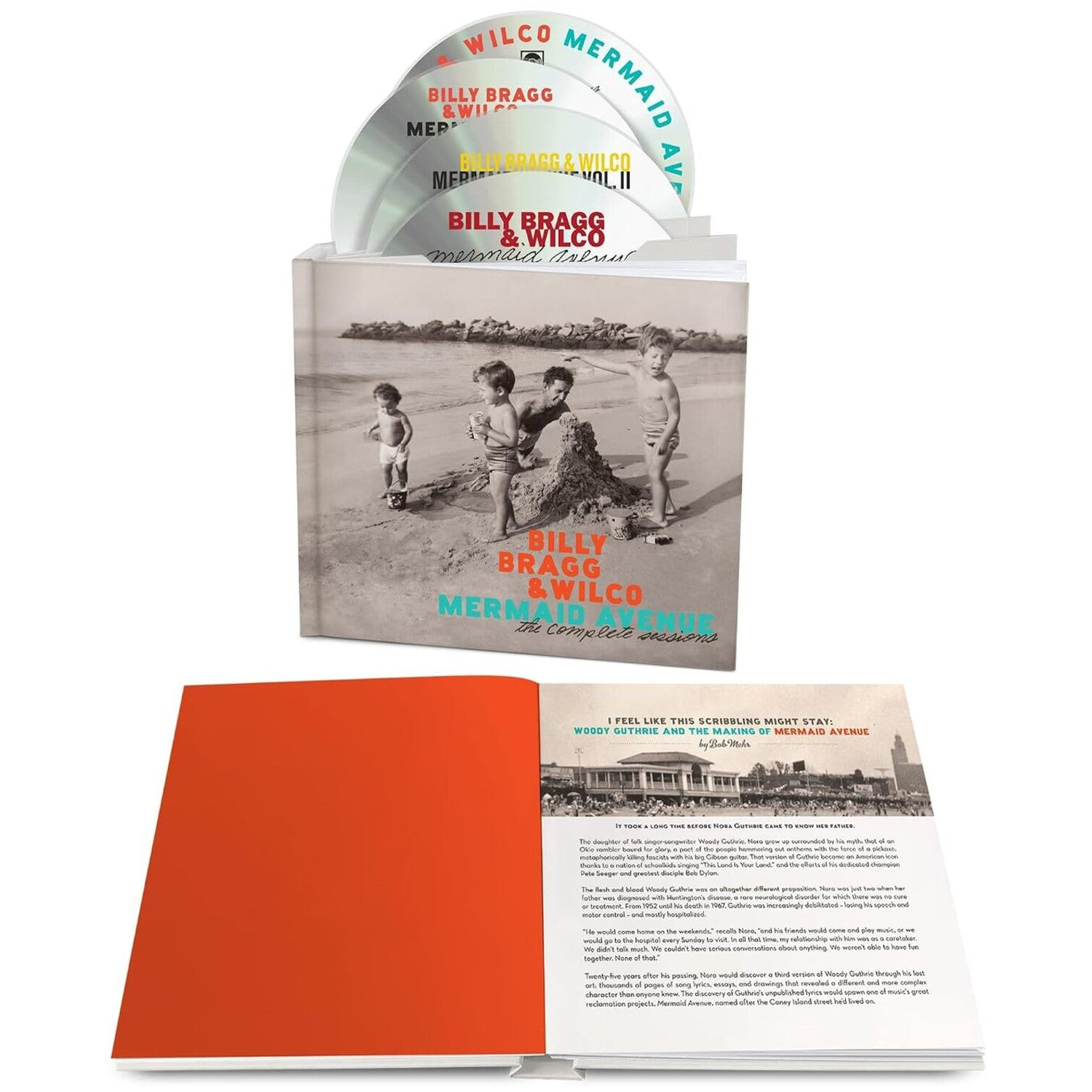 Billy Bragg & Wilco - Mermaid Avenue: The Complete Sessions 4xCD (Deluxe) — CD album cover