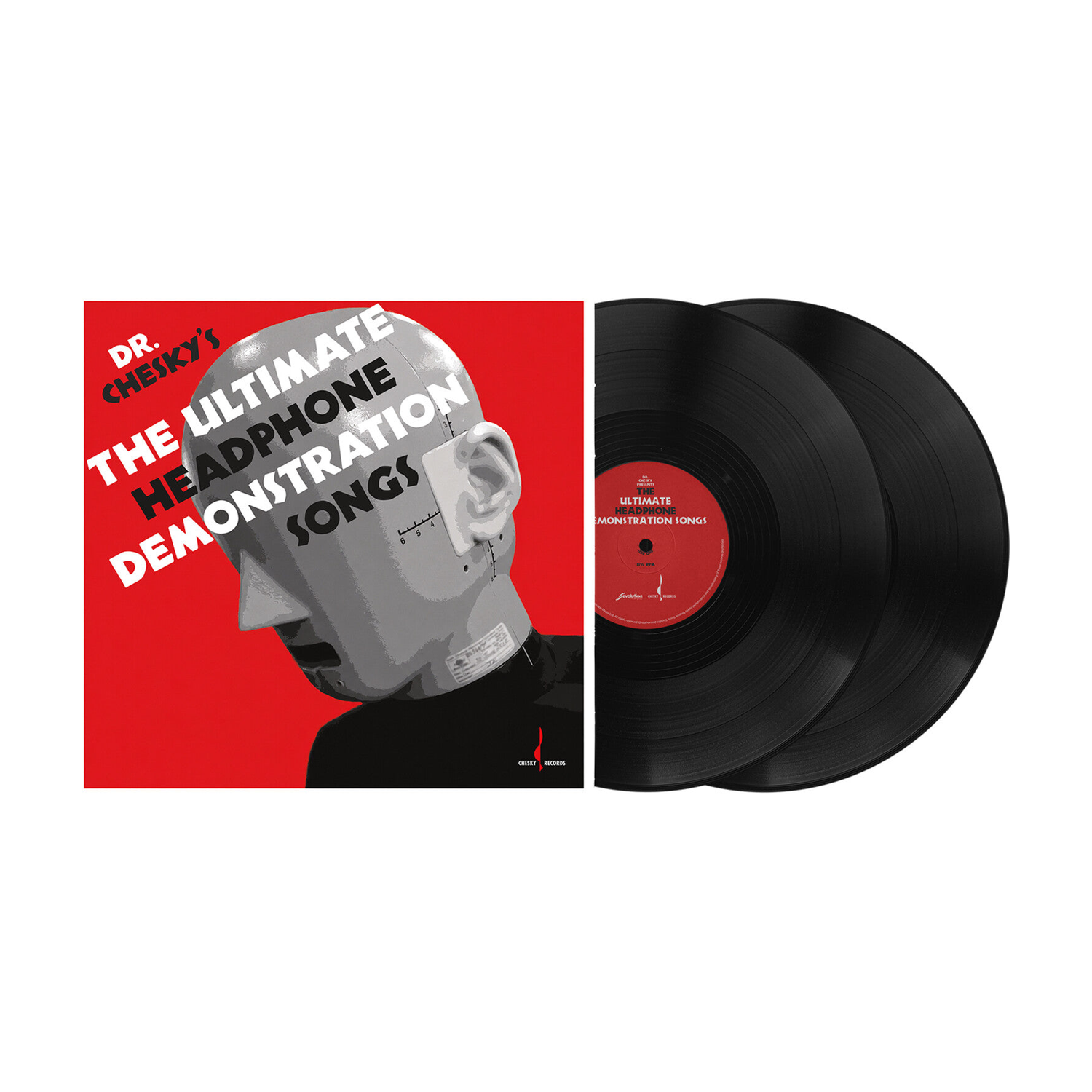 Various Artists - The Ultimate Headphone Demonstration Songs 2xLP — vinyl LP album cover