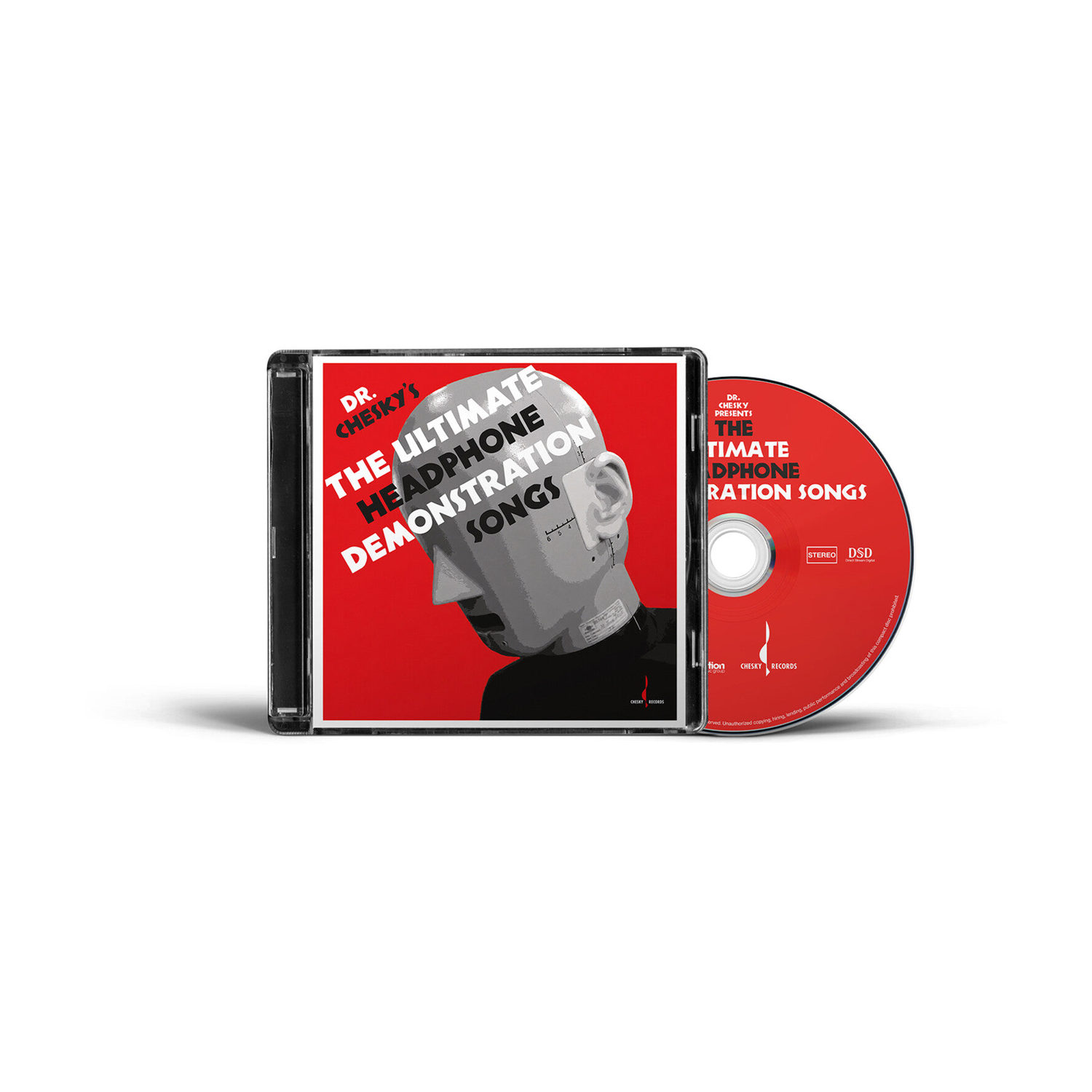 Various Artists - The Ultimate Headphone Demonstration Songs (SACD) — CD album cover
