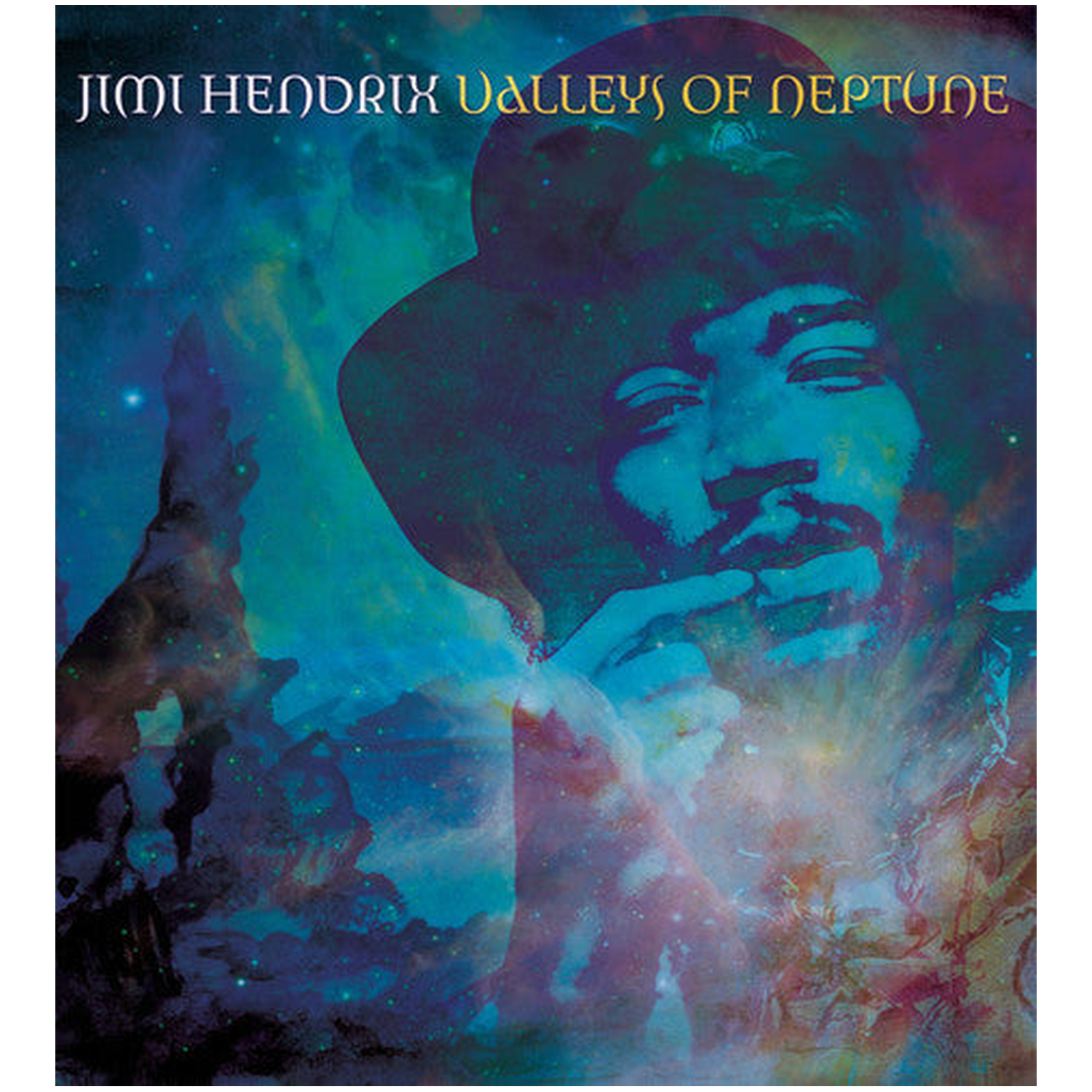 Jimi Hendrix - Valleys of Neptune 2xLP — vinyl LP album cover