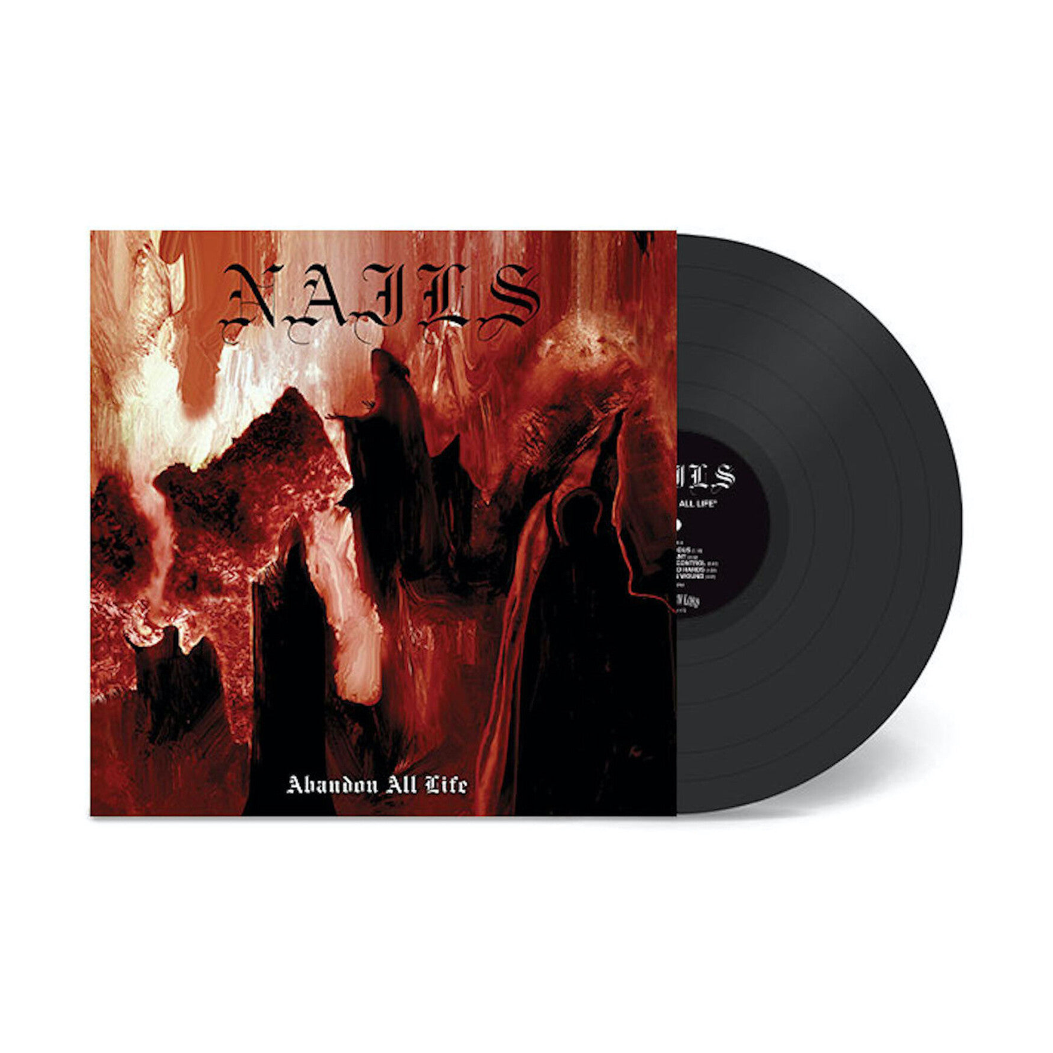 The Nails - Abandon All Life — vinyl LP album cover
