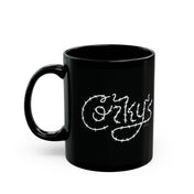 Barbed Wire Black Mug