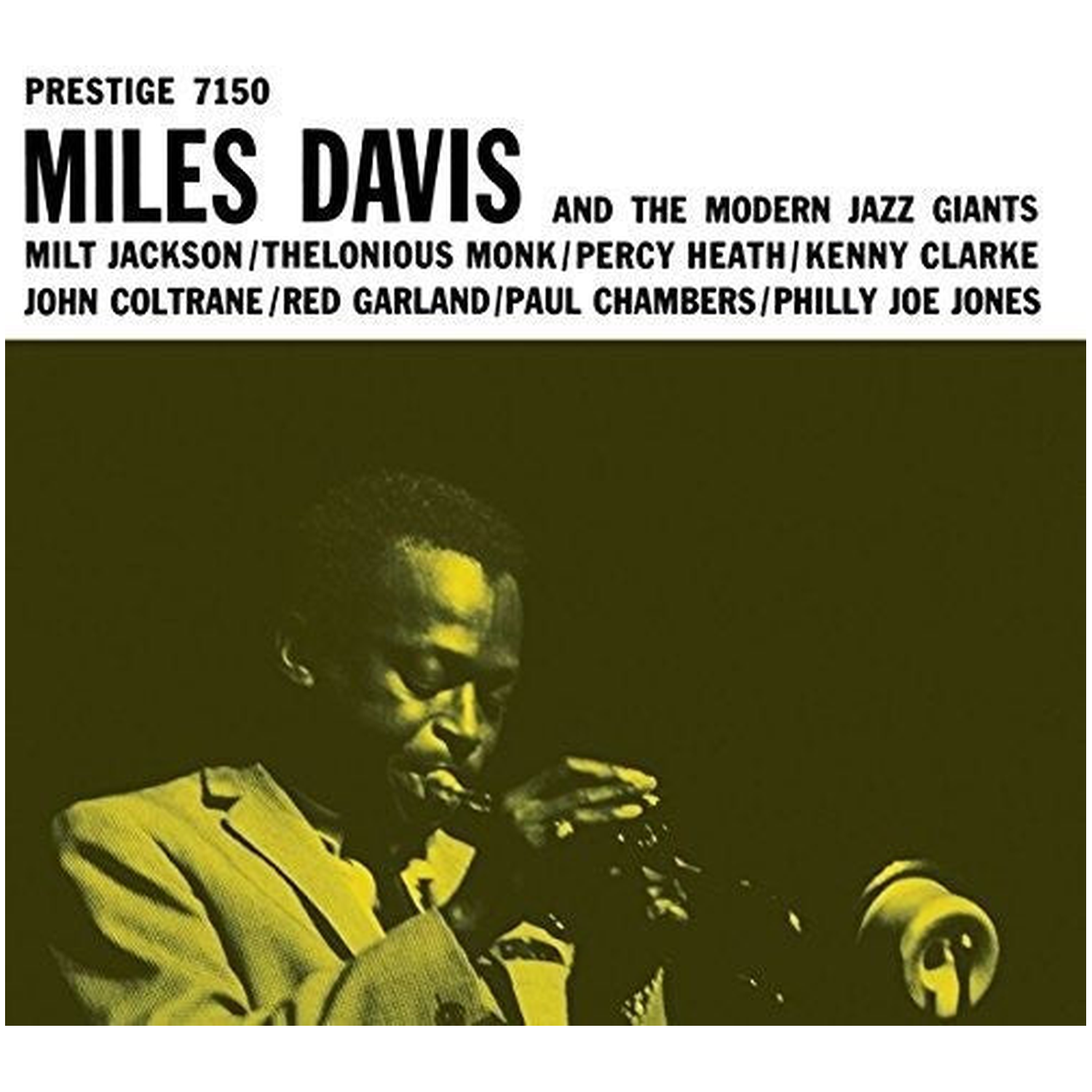 Miles Davis & the Modern Jazz Giants — vinyl LP album cover