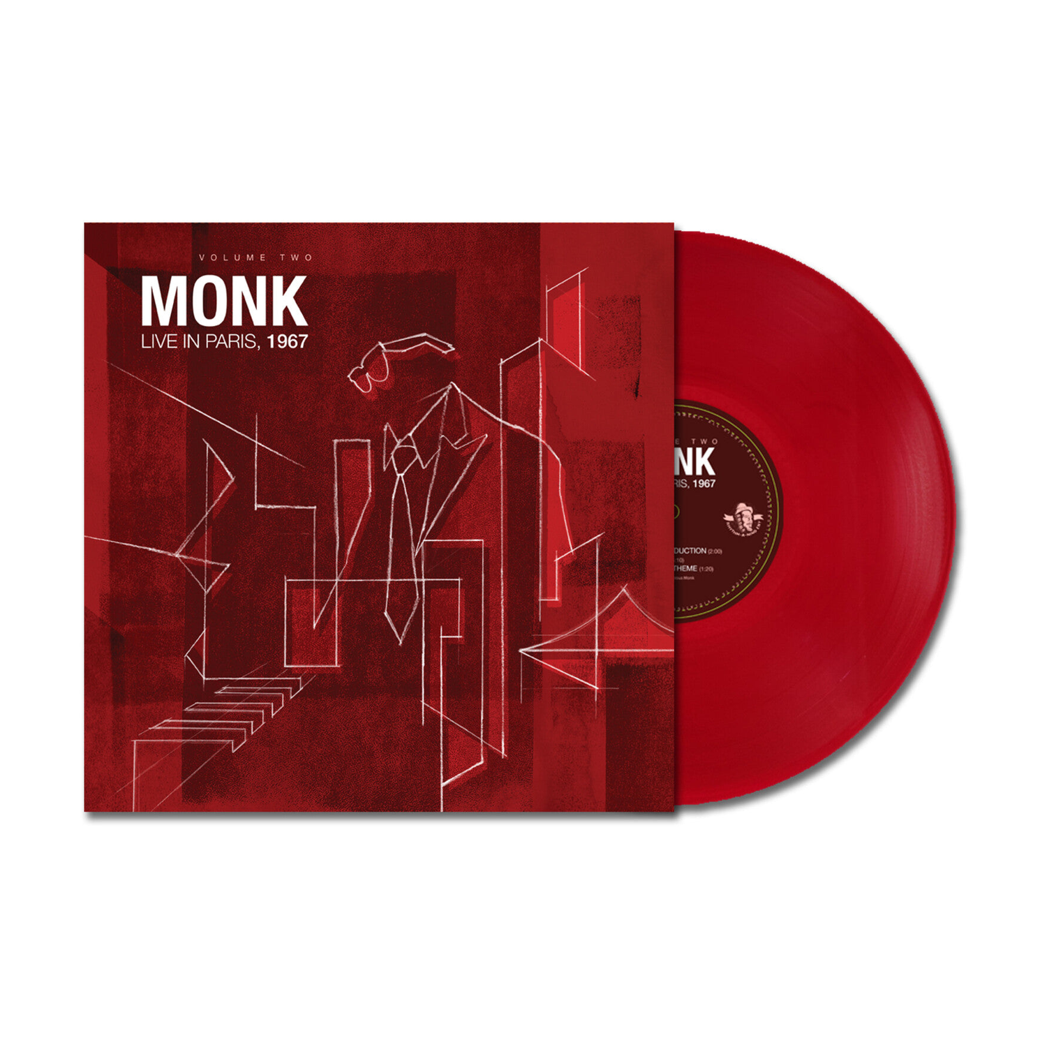Thelonious Monk - Monk Live In Paris, 1967, Volume Two — vinyl LP album cover