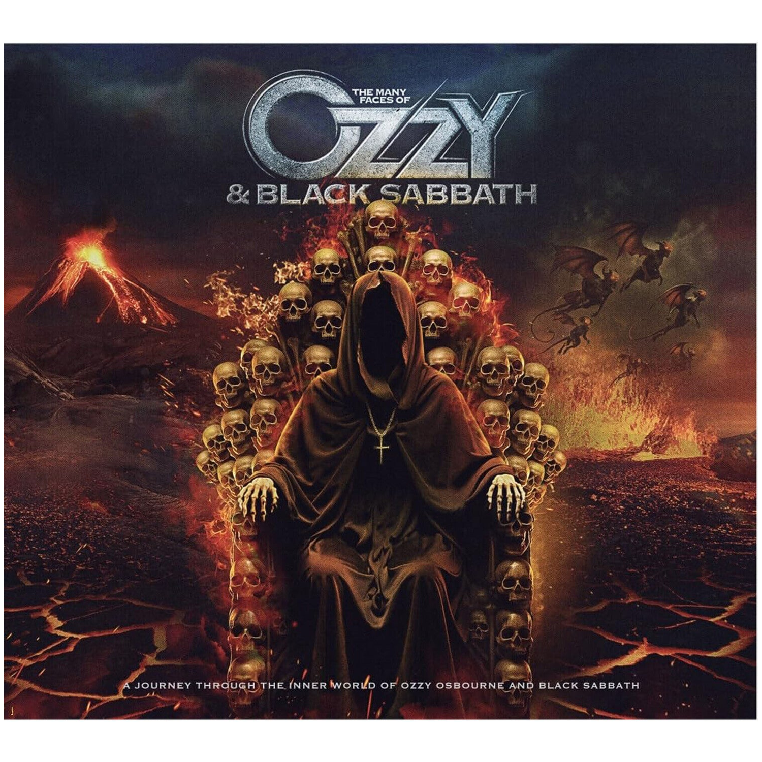 Various Artists - The Many Faces Of Ozzy & Black Sabbath 3xCD — CD album cover
