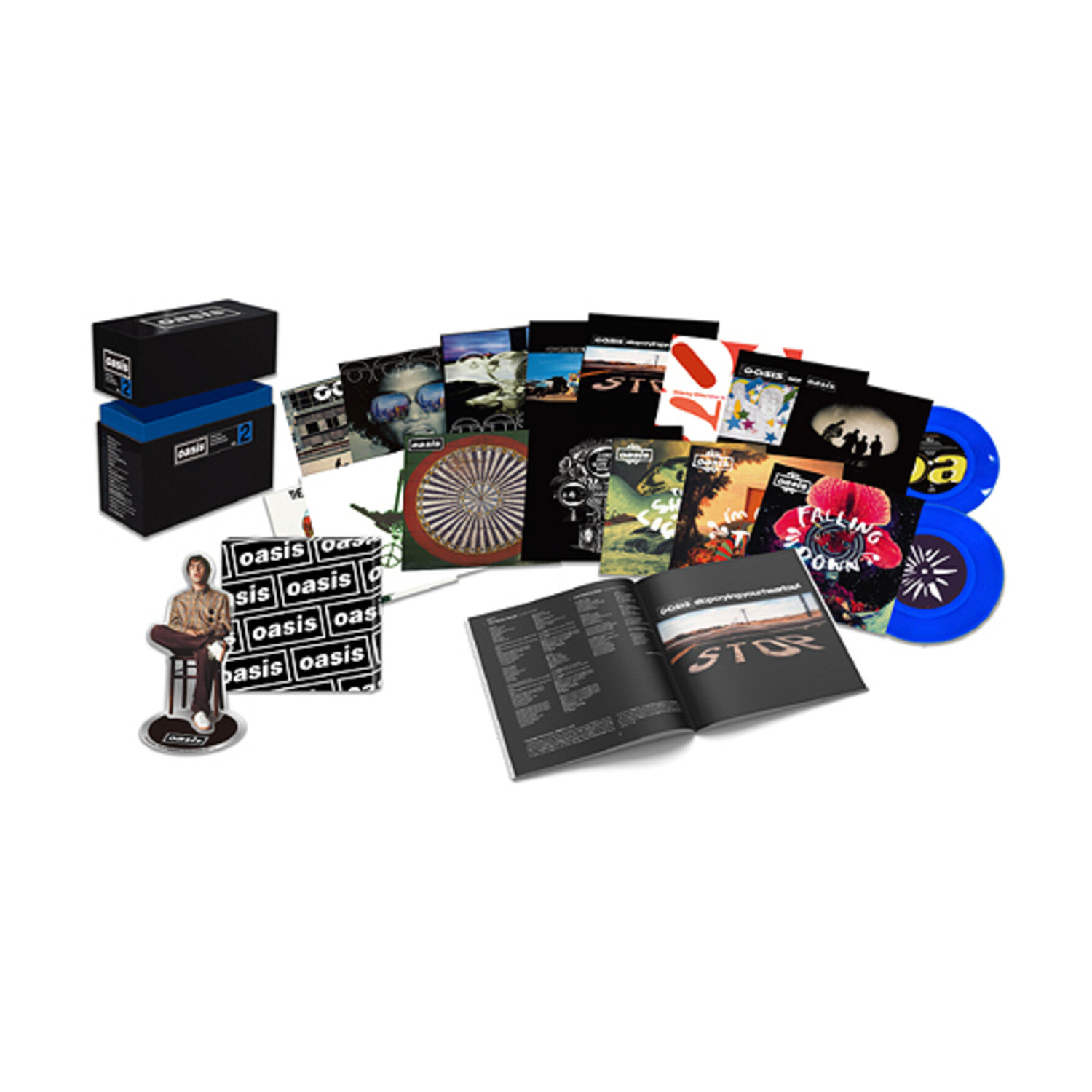 Oasis - Complete 7 Inch Singles Collection Box Vol. 2 17x7 — 7" vinyl album cover