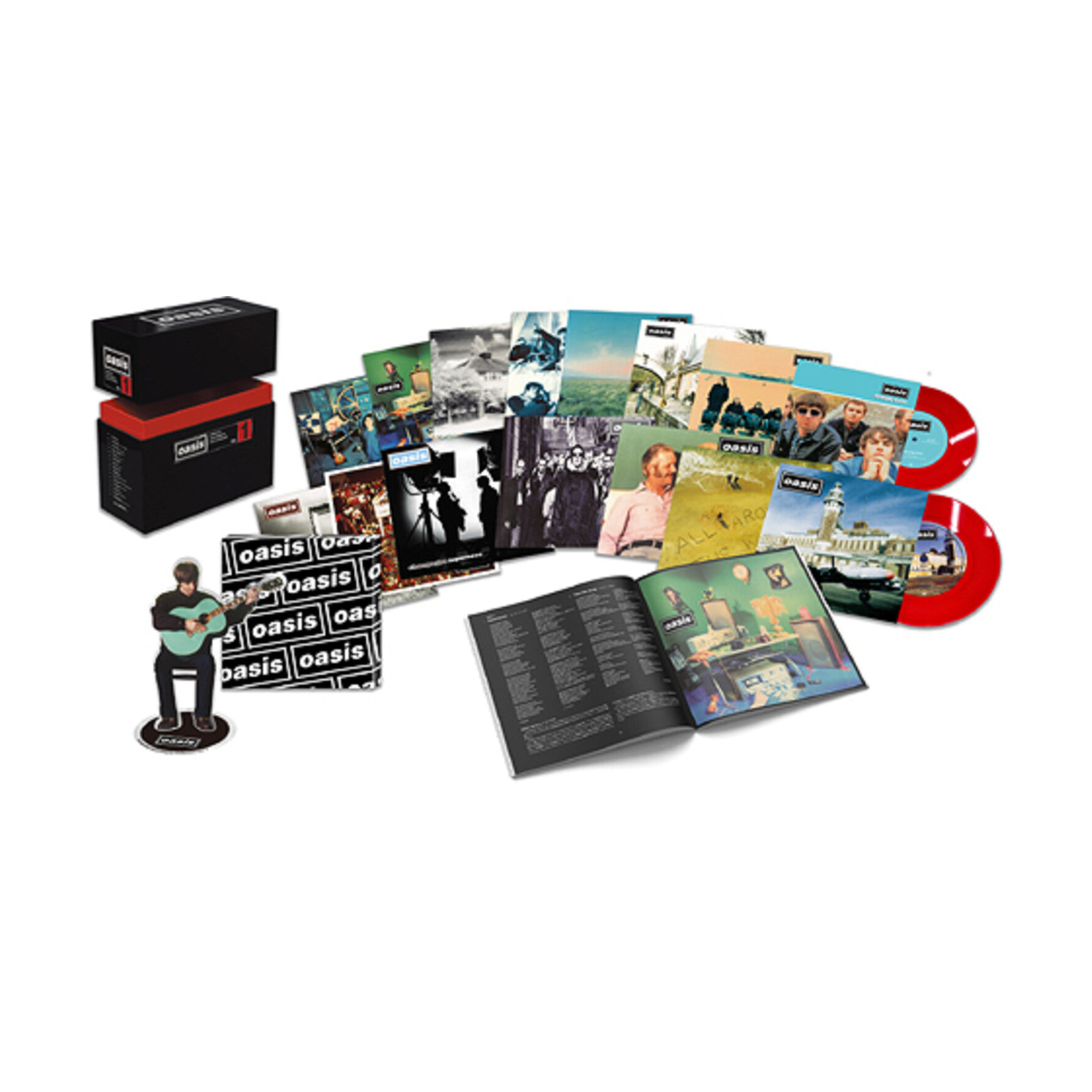 Oasis - Complete 7 Inch Singles Collection Box Vol. 1 15x7 — 7" vinyl album cover