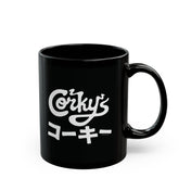 Japanese Logo Black Mug