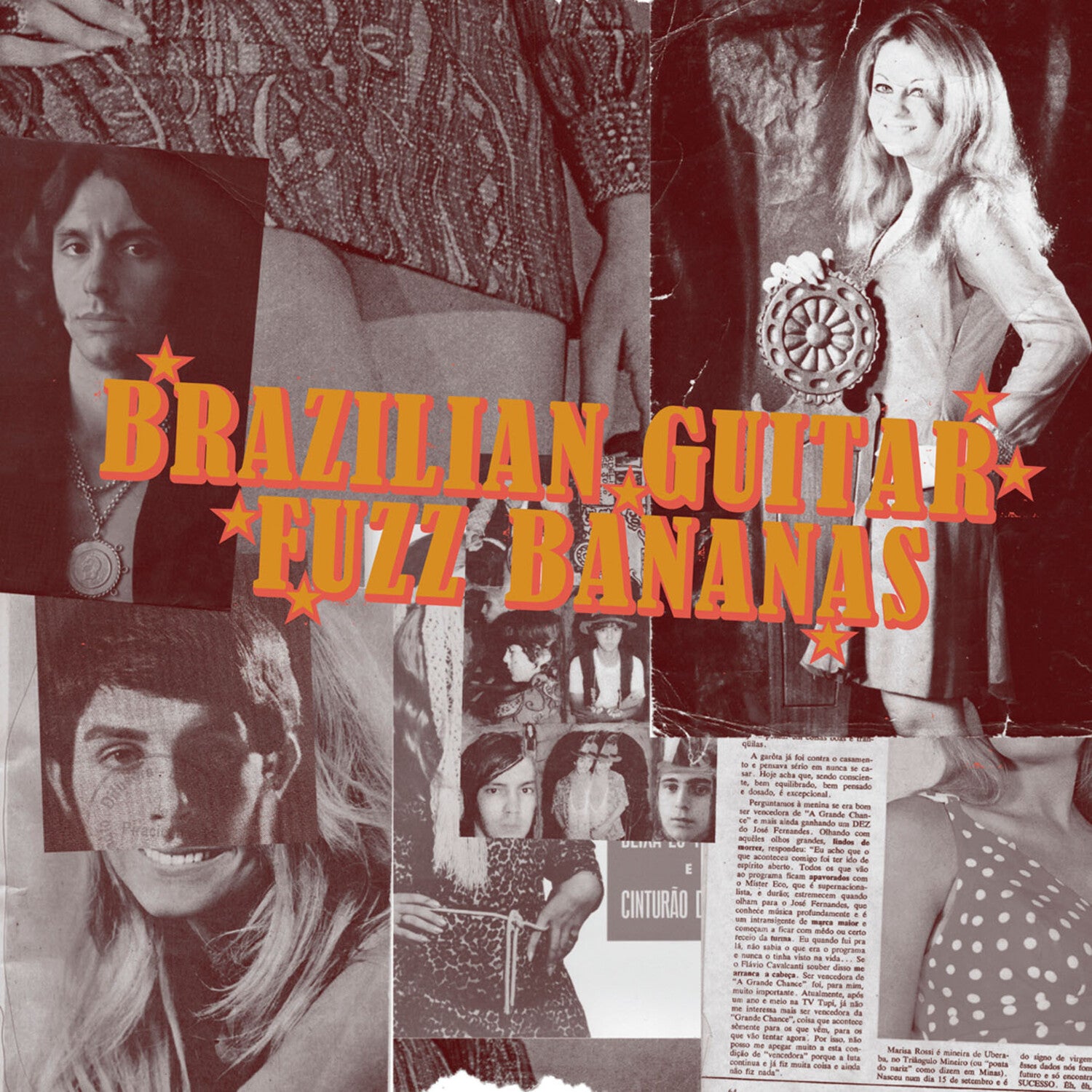 Various Artists - Brasilian Guitar Fuzz Bananas: Tropicalista Psychedelic Masterpieces 2xLP