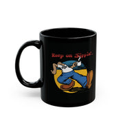 Black Keep on Sippin' Mug