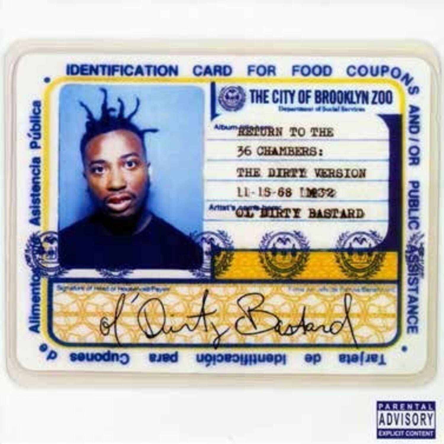 Ol Dirty Bastard - Return to the 36 Chambers 2xLP (Remastered)