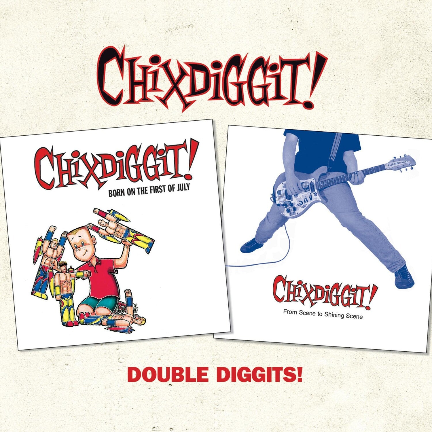 Chixdiggit - Double Diggits! (CD)