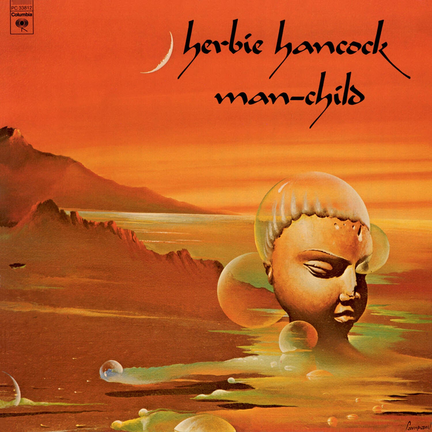 Herbie Hancock - Man-Child (Reissue) — vinyl LP album cover