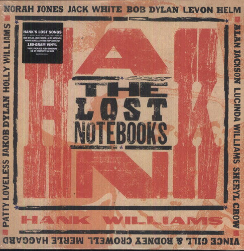 Various Artists - The Lost Notebooks Of Hank Williams 2xLP